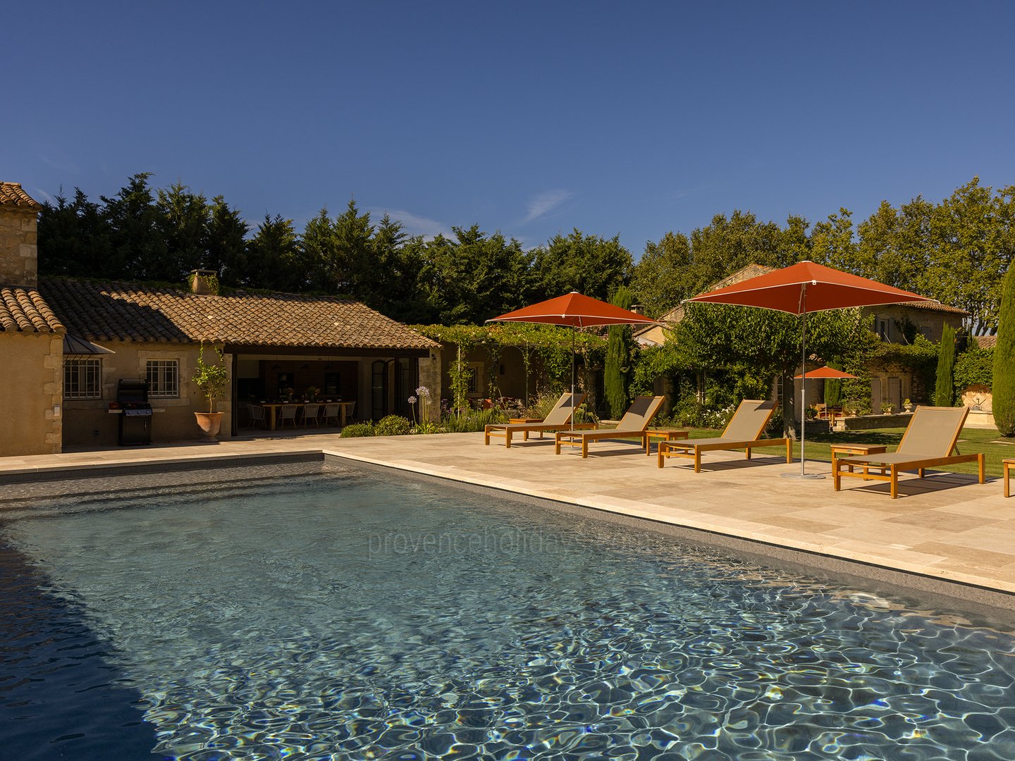 15 - Le Mas des Magnans: Villa: Pool