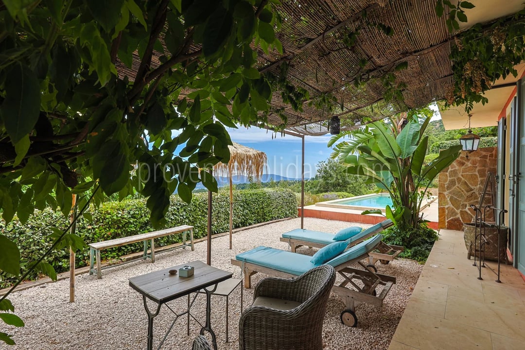 91 - Villa with sauna in La Garde-Freinet: Villa: Pool