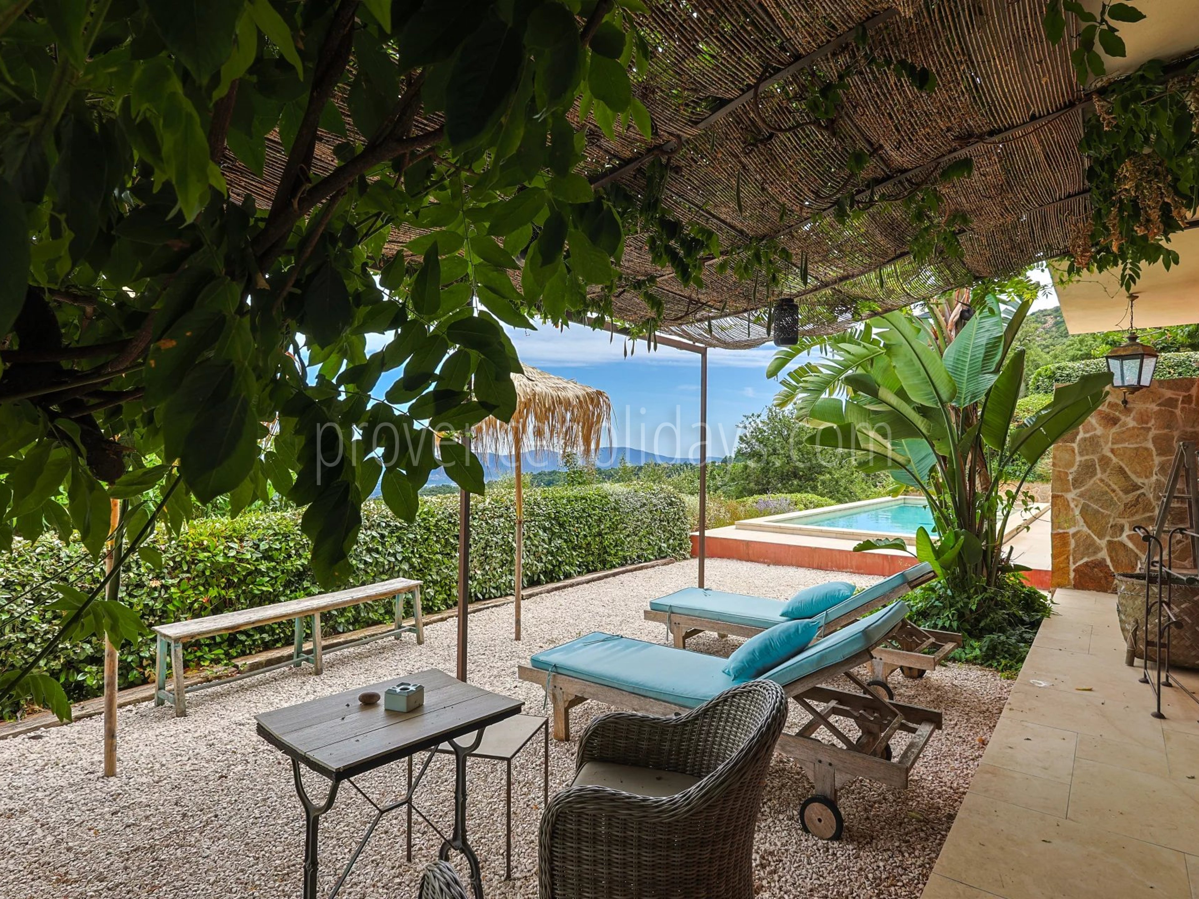 91 - Villa with sauna in La Garde-Freinet: Villa: Pool