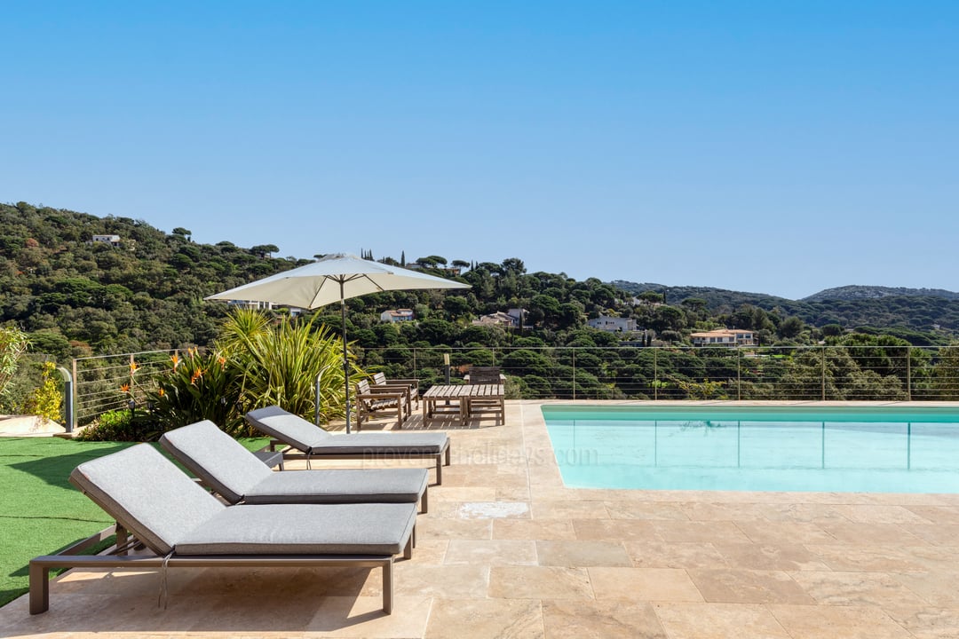 11 - Villa Harmonie de Gigaro: Villa: Pool