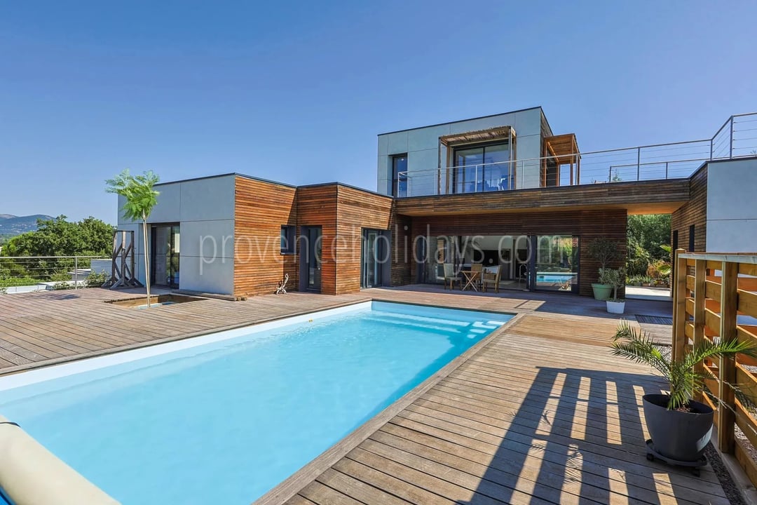 24 - Maison contemporaine à Grimaud: Villa: Pool