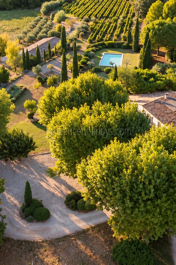 -1 - Propriété avec vue exceptionnelle à Aubignan: Villa: Exterior