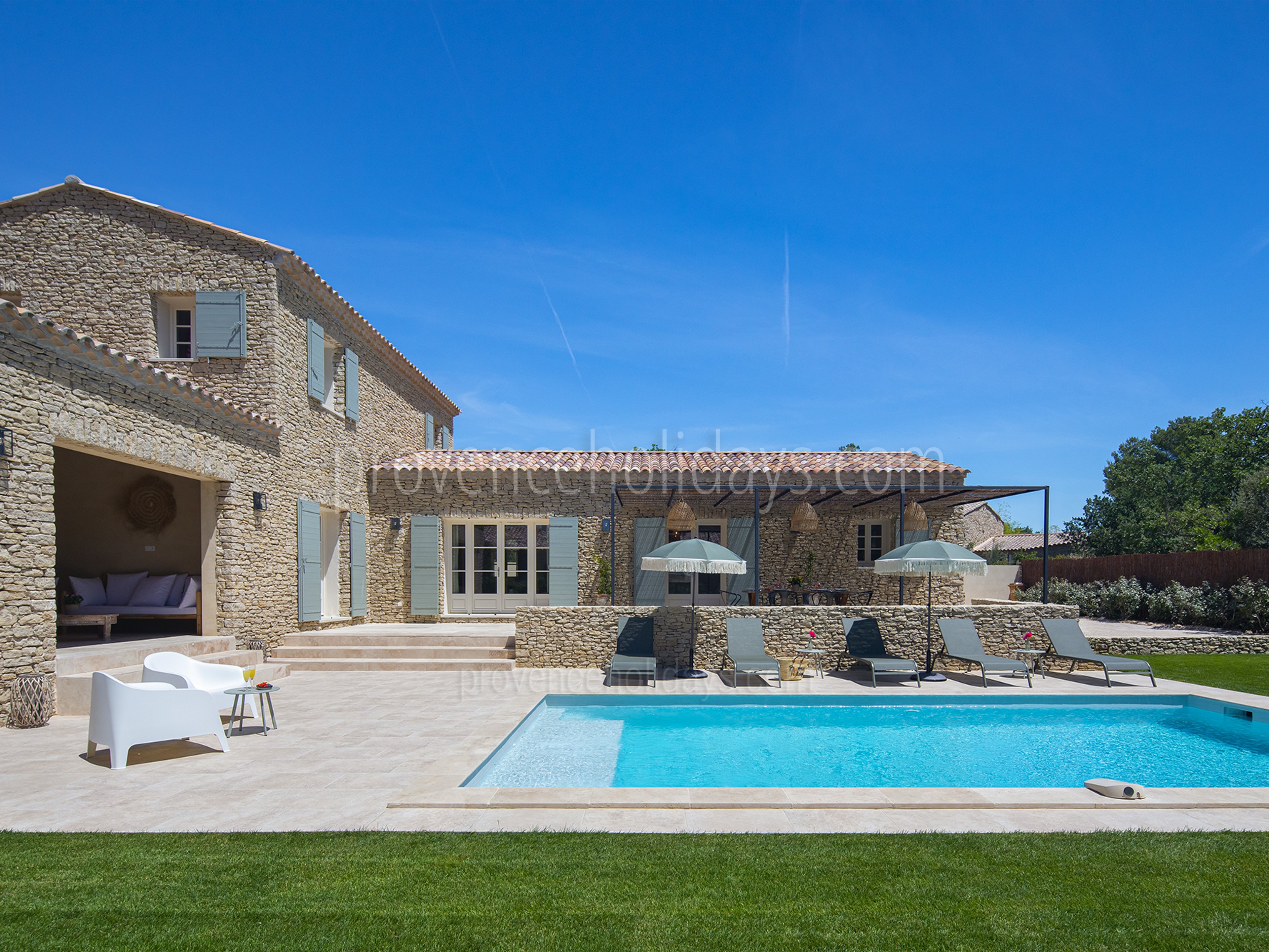 20 - Mas de Fontblanche: Villa: Pool