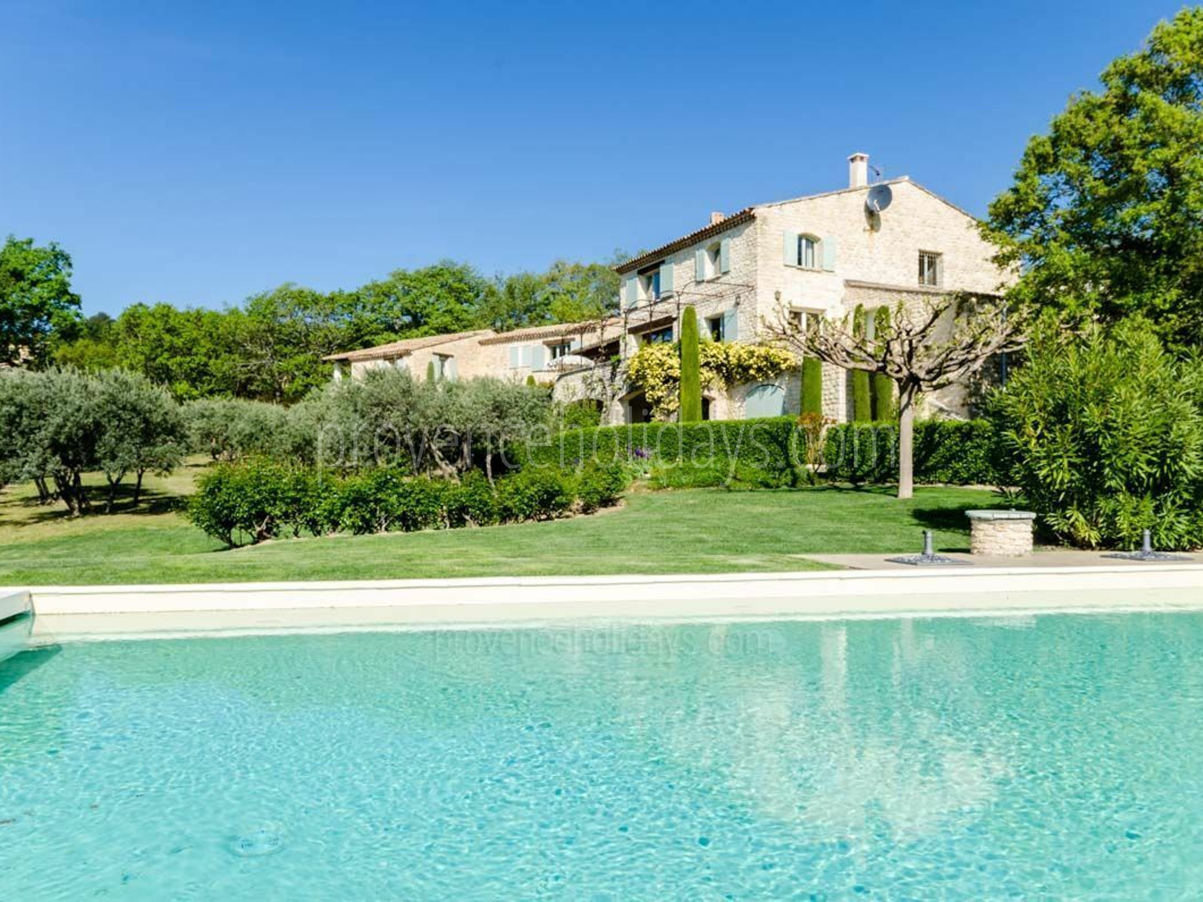 6 - Le Mas de Gordes: Villa: Pool