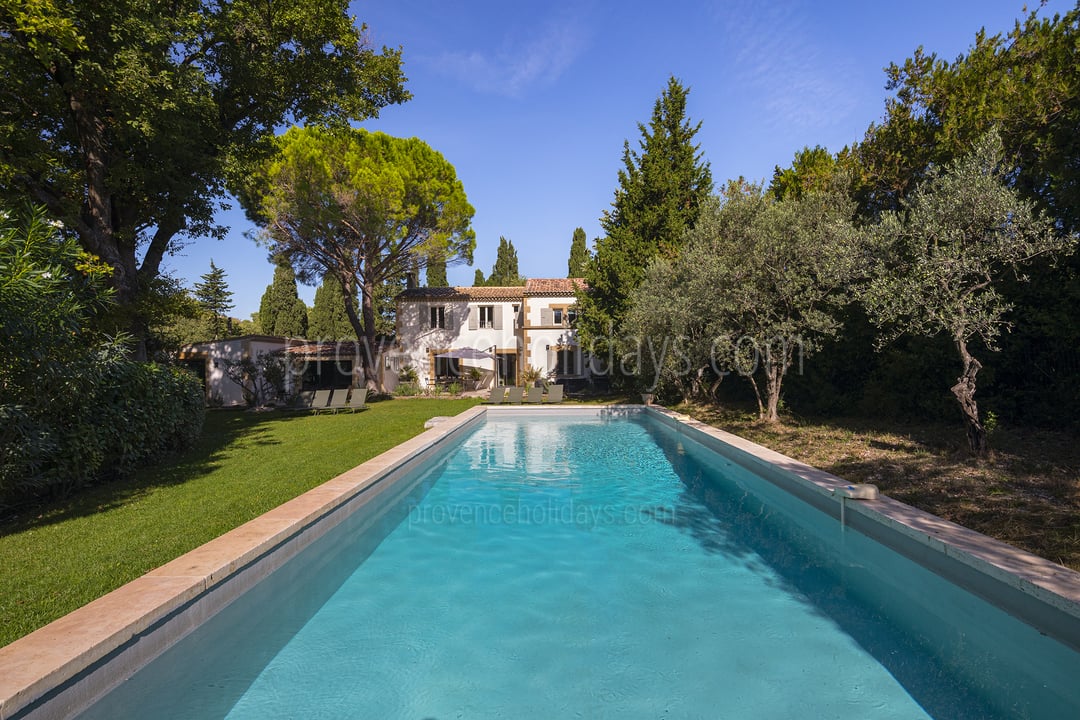 Villa de vacances avec piscine à Saint-Rémy-de-Provence