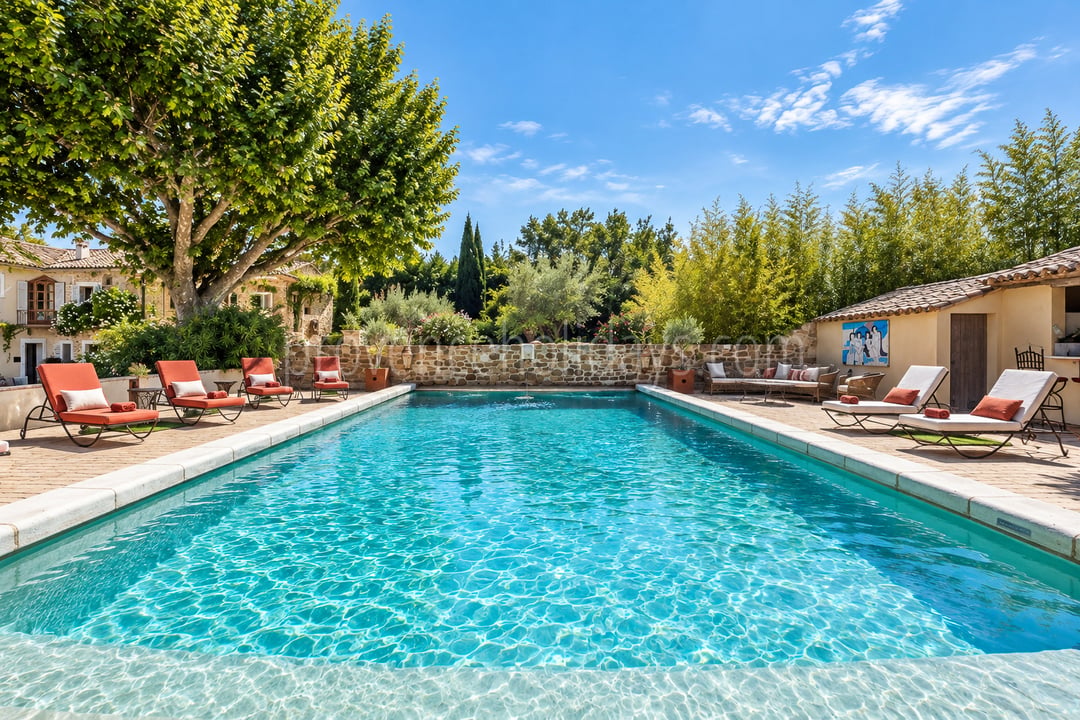 7 - Mas de Beaumes: Villa: Pool