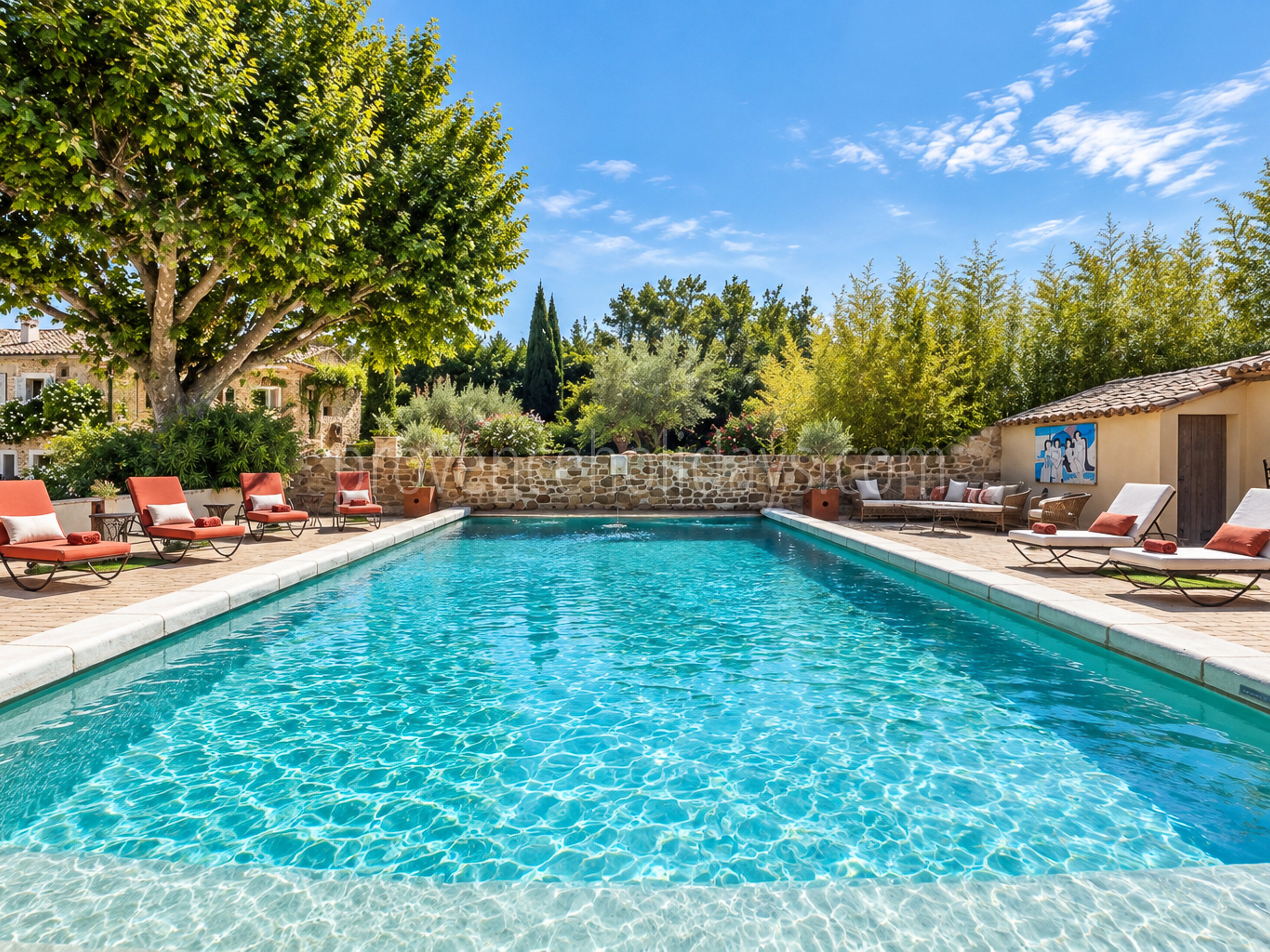 7 - Mas de Beaumes: Villa: Pool