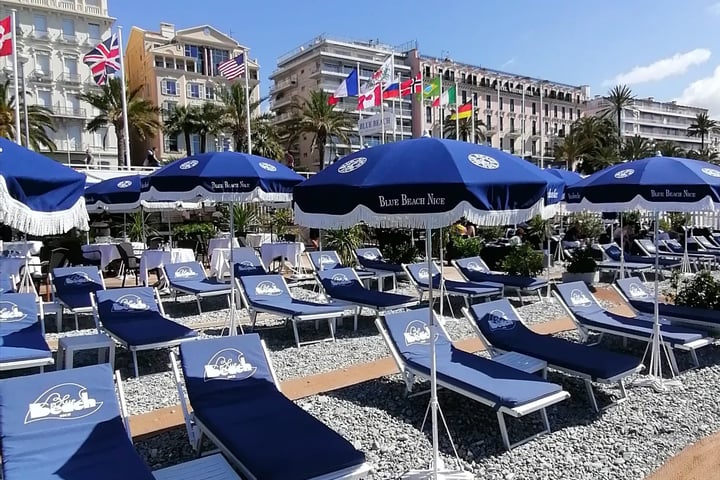 Spiaggia blu