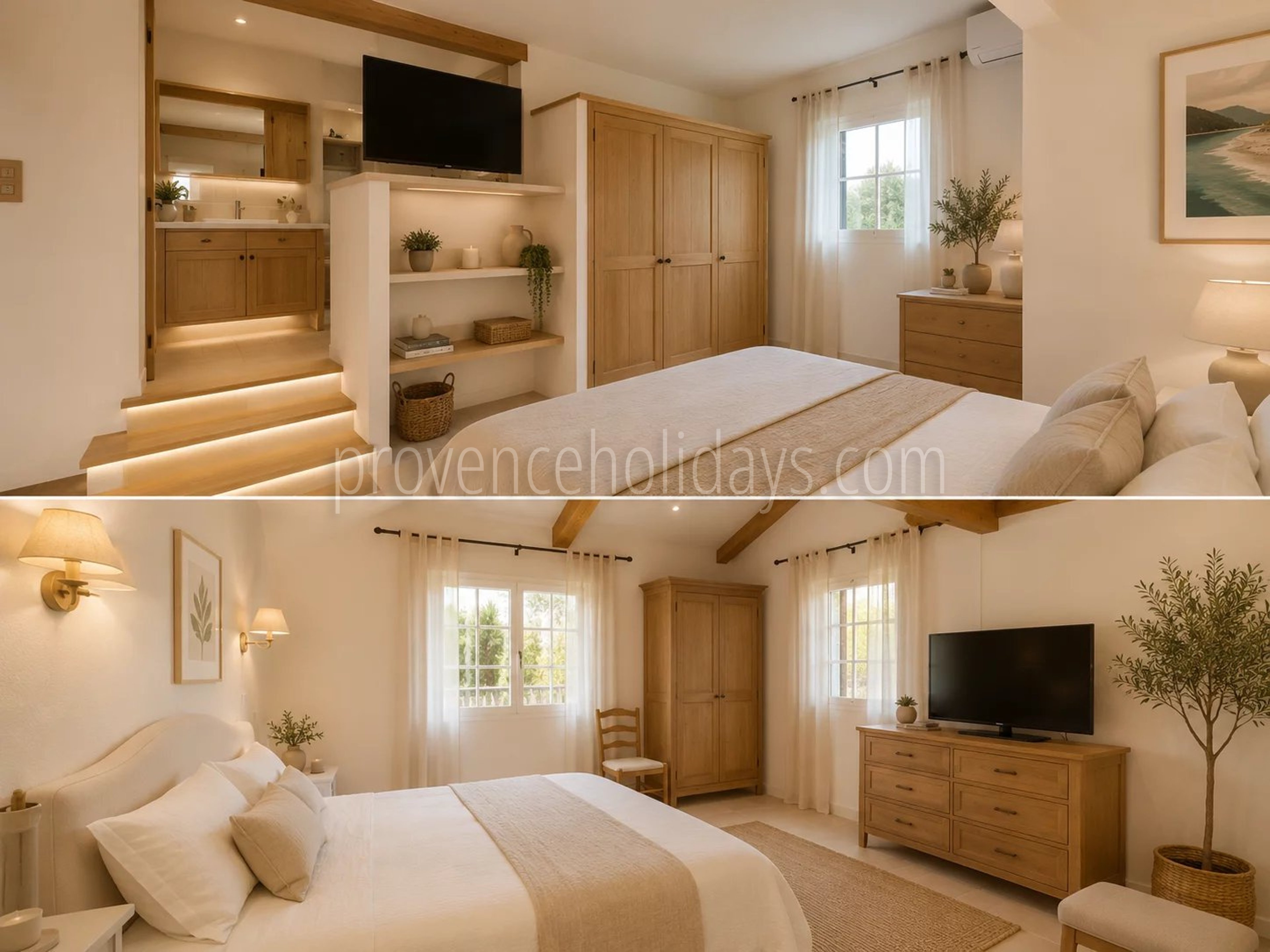 11 - Character house in Cavalaire-sur-Mer: Villa: Bedroom