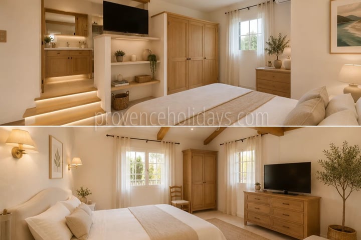 11 - Character house in Cavalaire-sur-Mer: Villa: Bedroom
