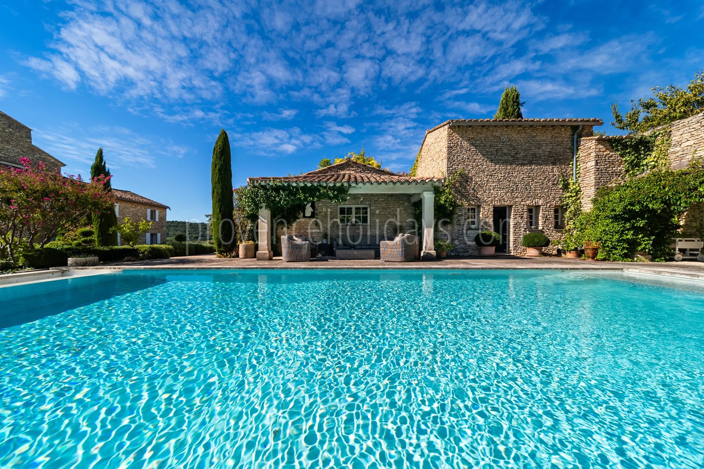 8 - Karaktervolle mas in Gordes: Villa: Pool