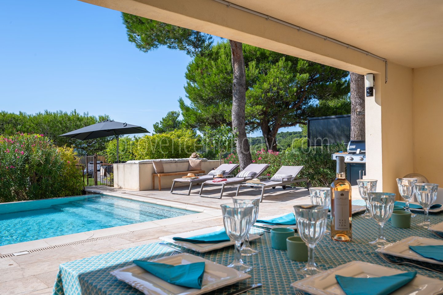25 - La Pinède: Villa: Pool