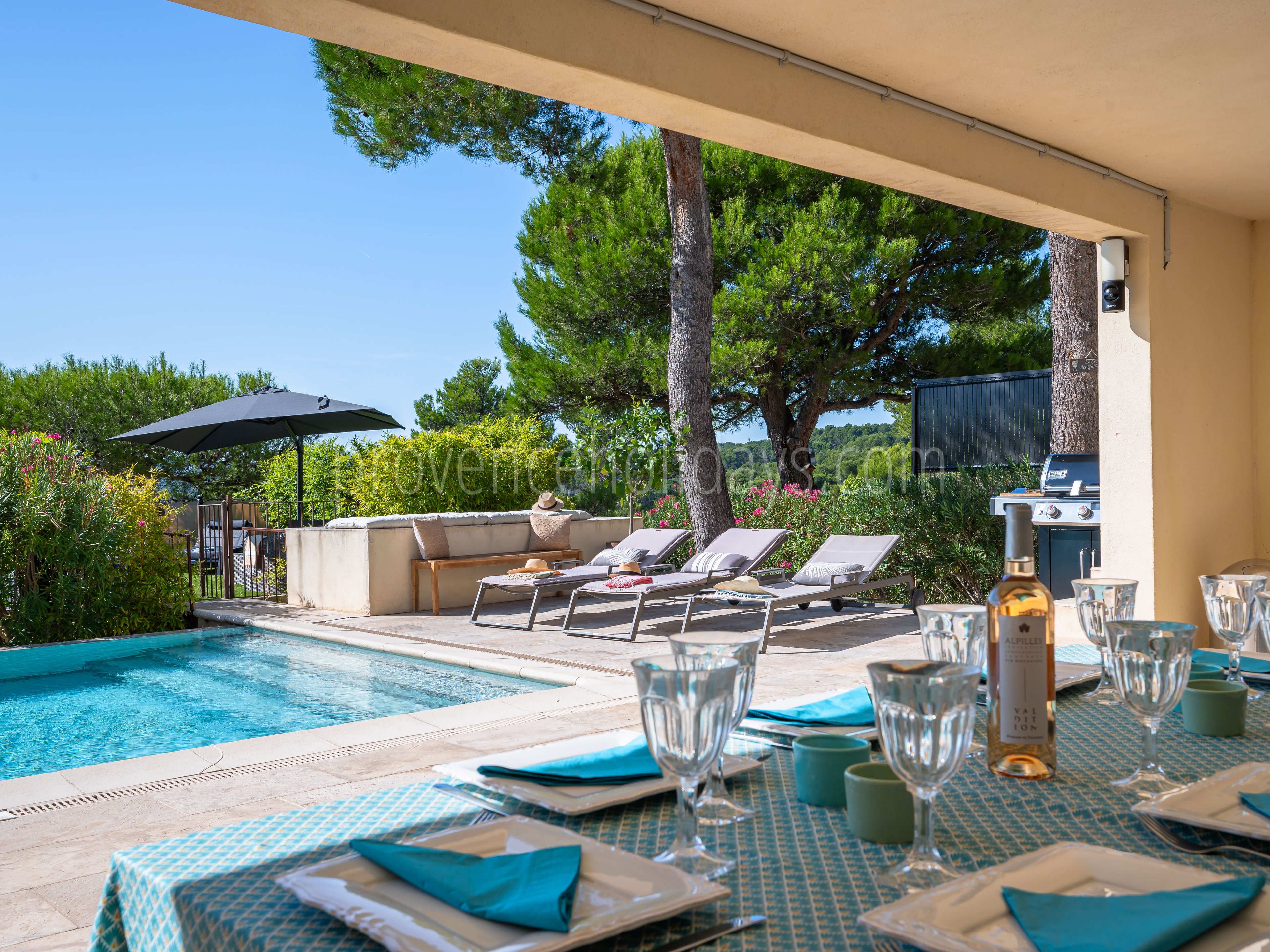 25 - La Pinède: Villa: Pool