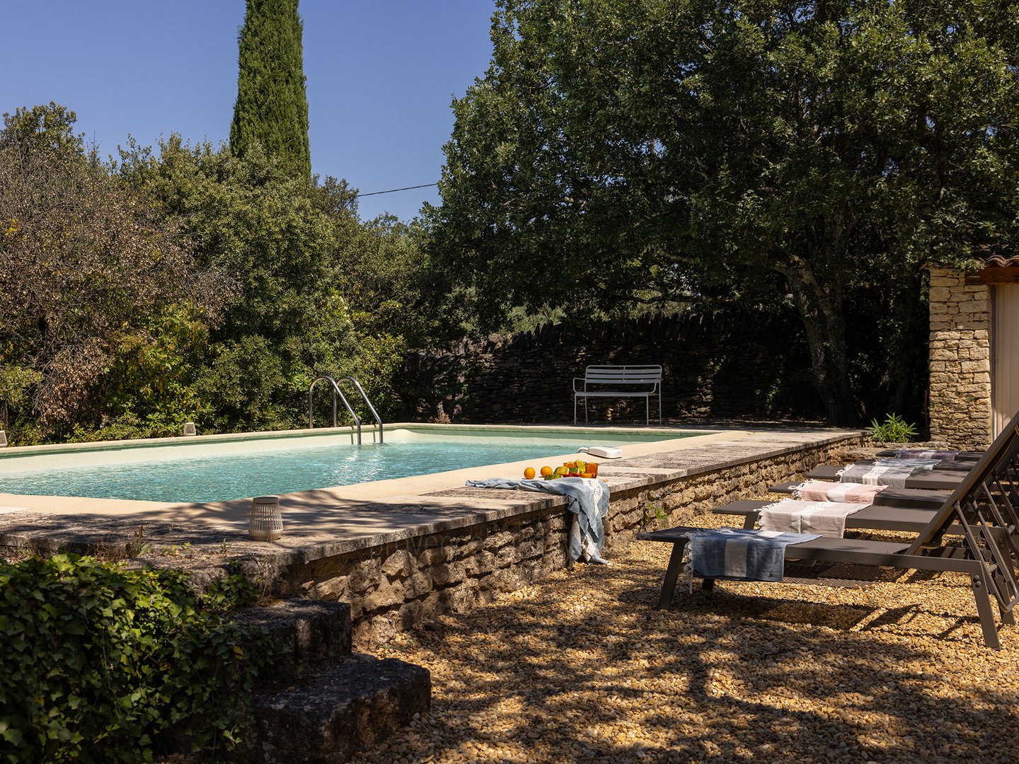 8 - Mas des Chênes Blancs: Villa: Pool