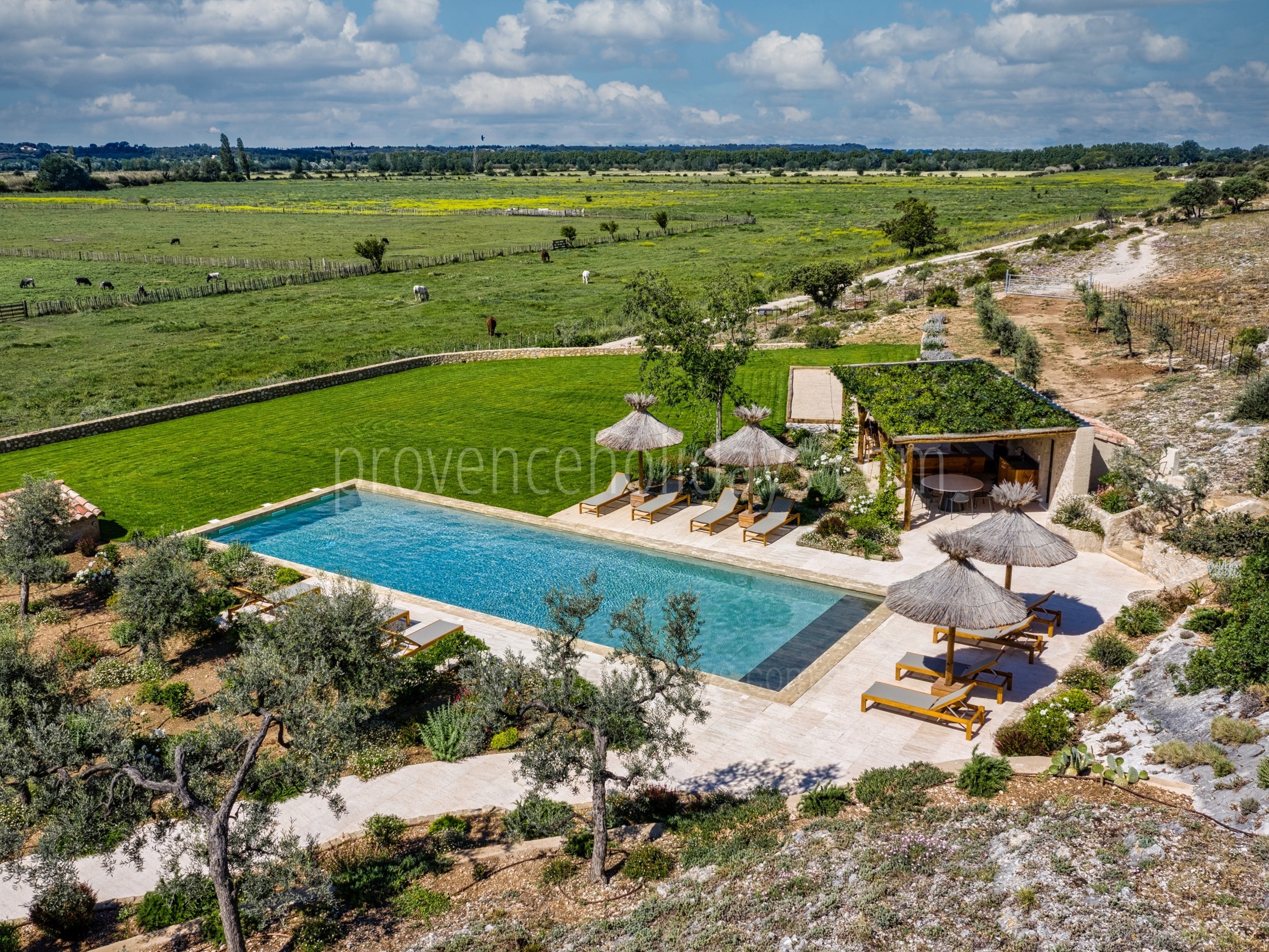 58 - Mas de Pierre: Villa: Pool
