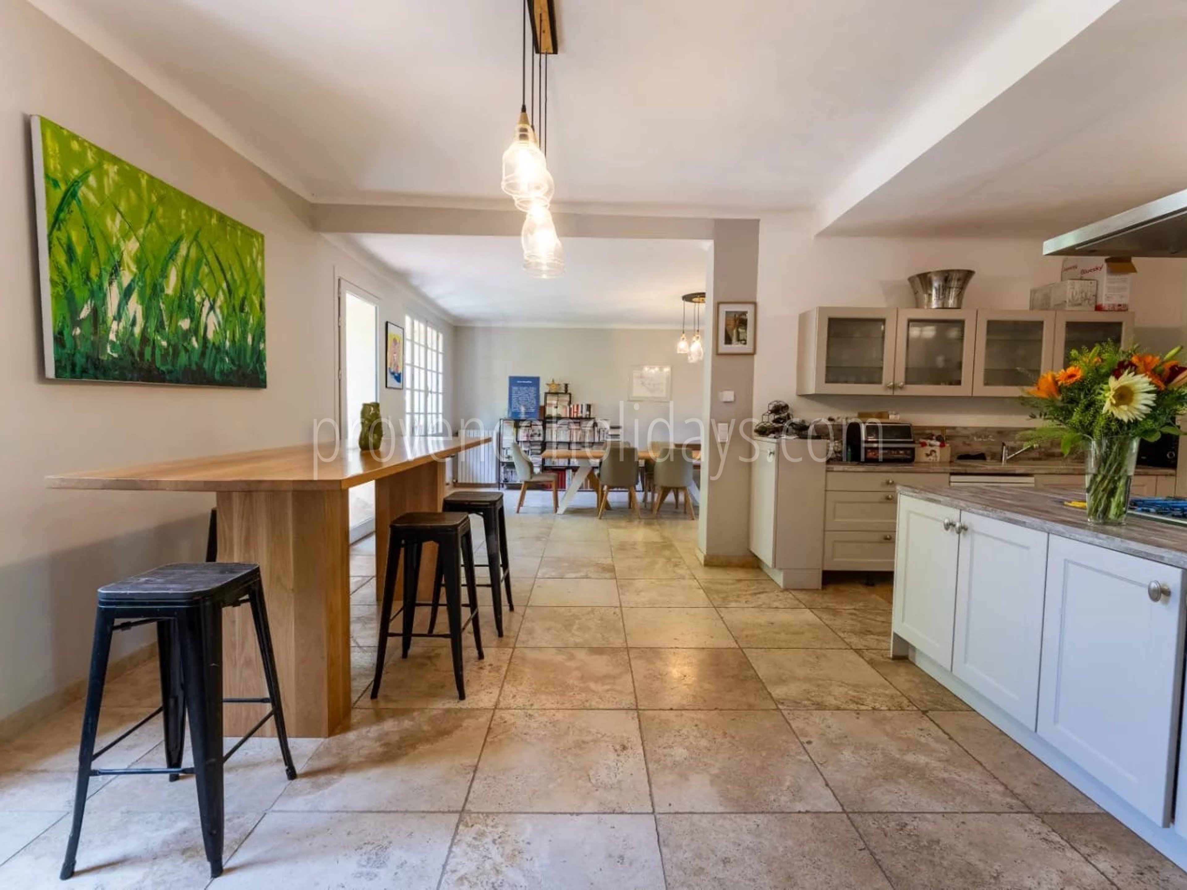 5 - Stone bastide in Ansouis: Villa: Interior