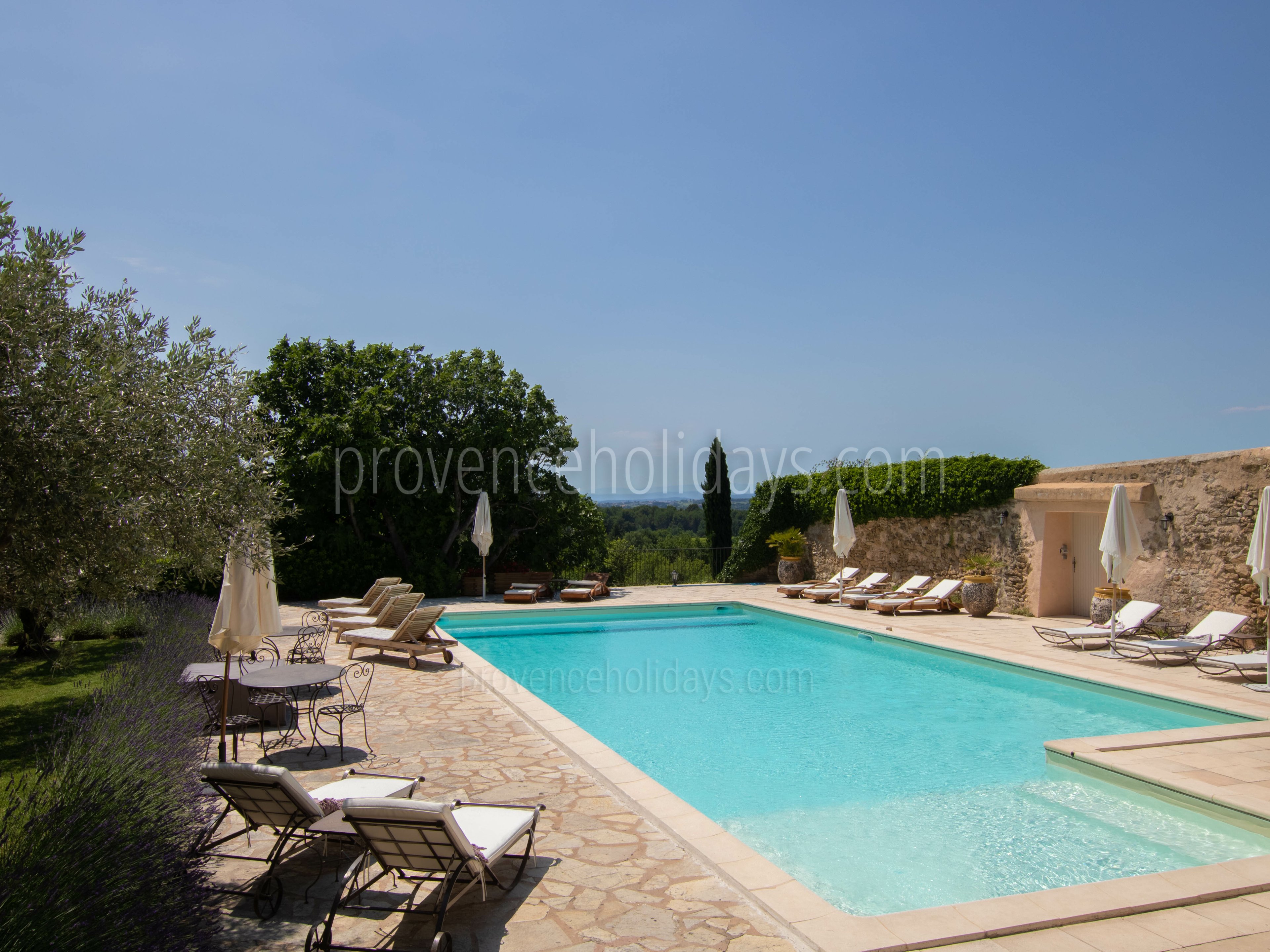 9 - Château des Templiers: Villa: Pool