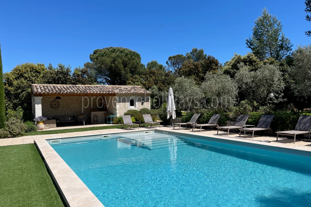 54 - Le Mas de la Cabro: Villa: Pool