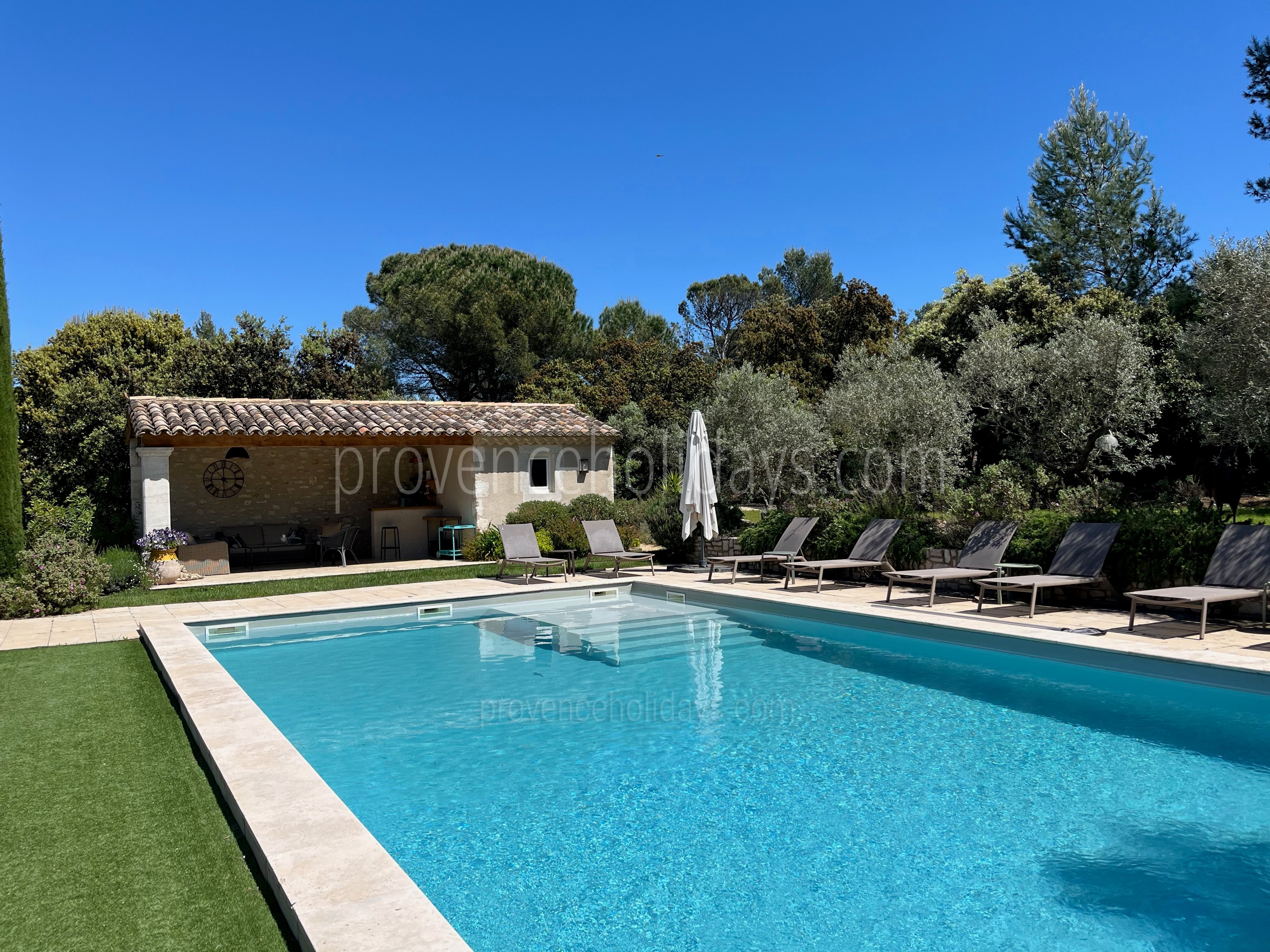 54 - Le Mas de la Cabro: Villa: Pool