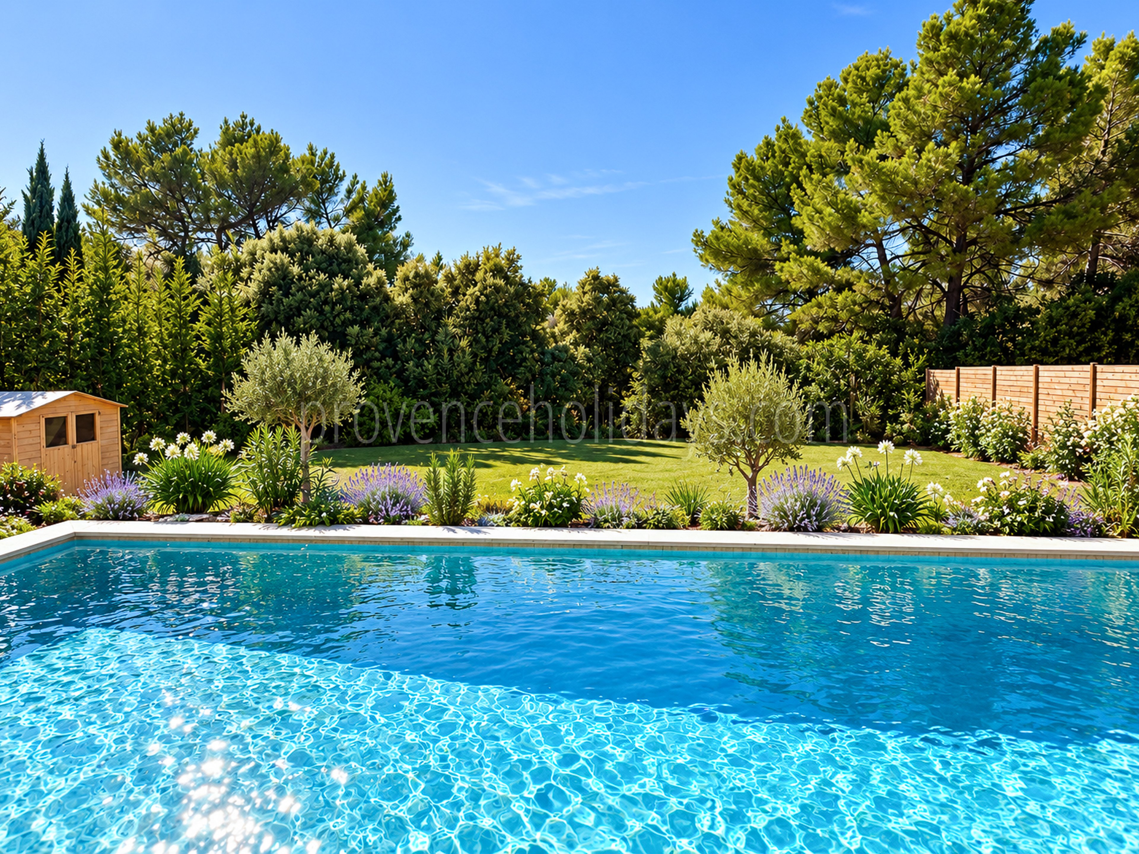 4 - Maison contemporaine à Ménerbes: Villa: Pool