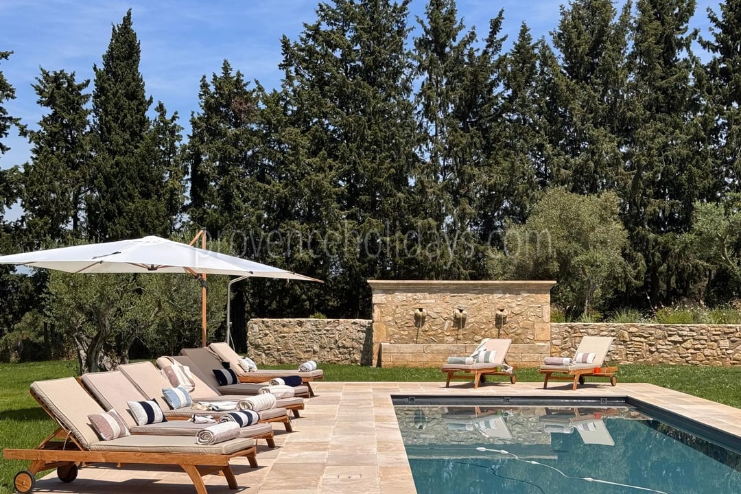 11 - Mas des Cistes: Villa: Pool