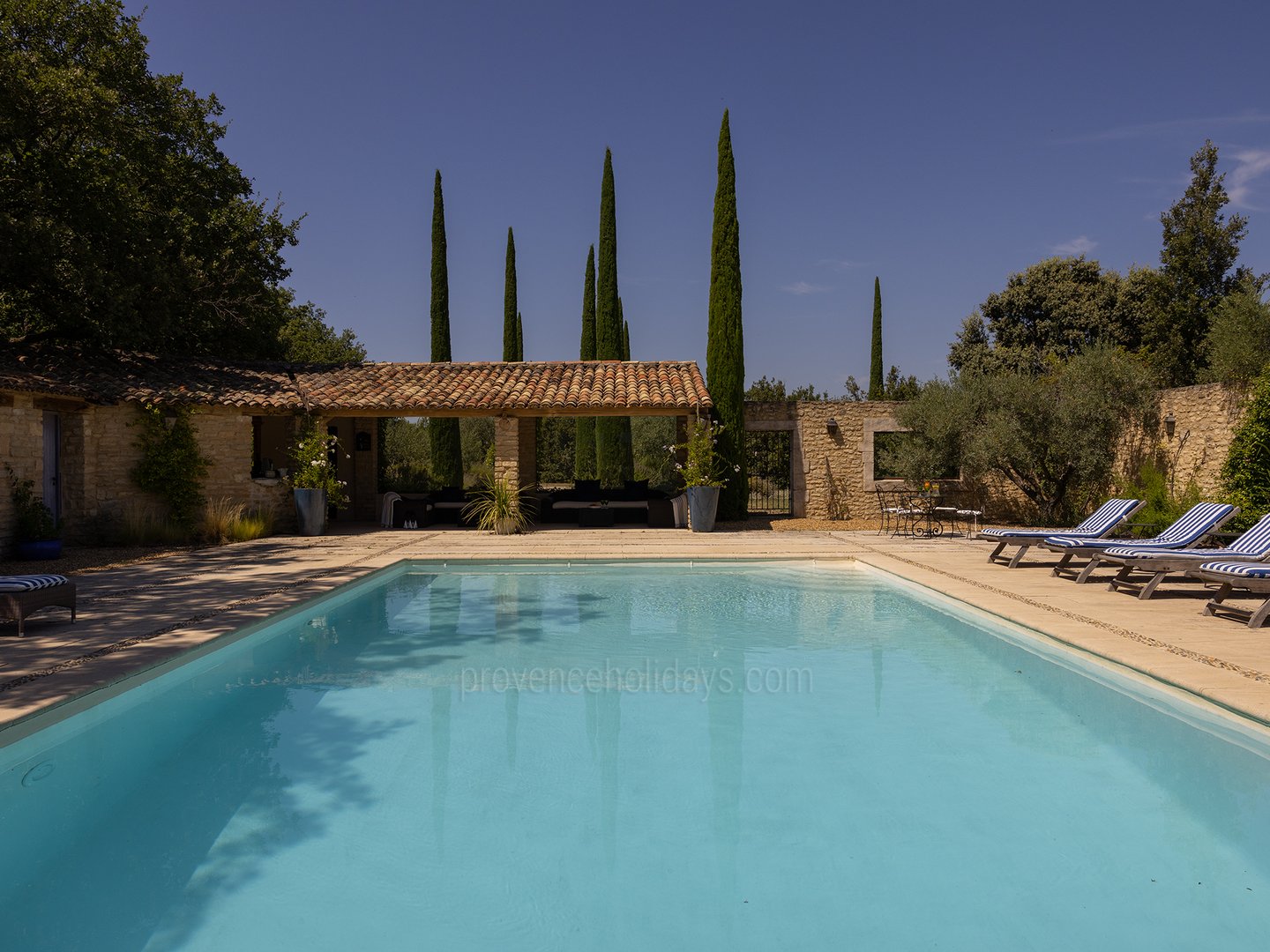 Luxuriöses Ferienhaus im Luberon mit privatem Tennisplatz