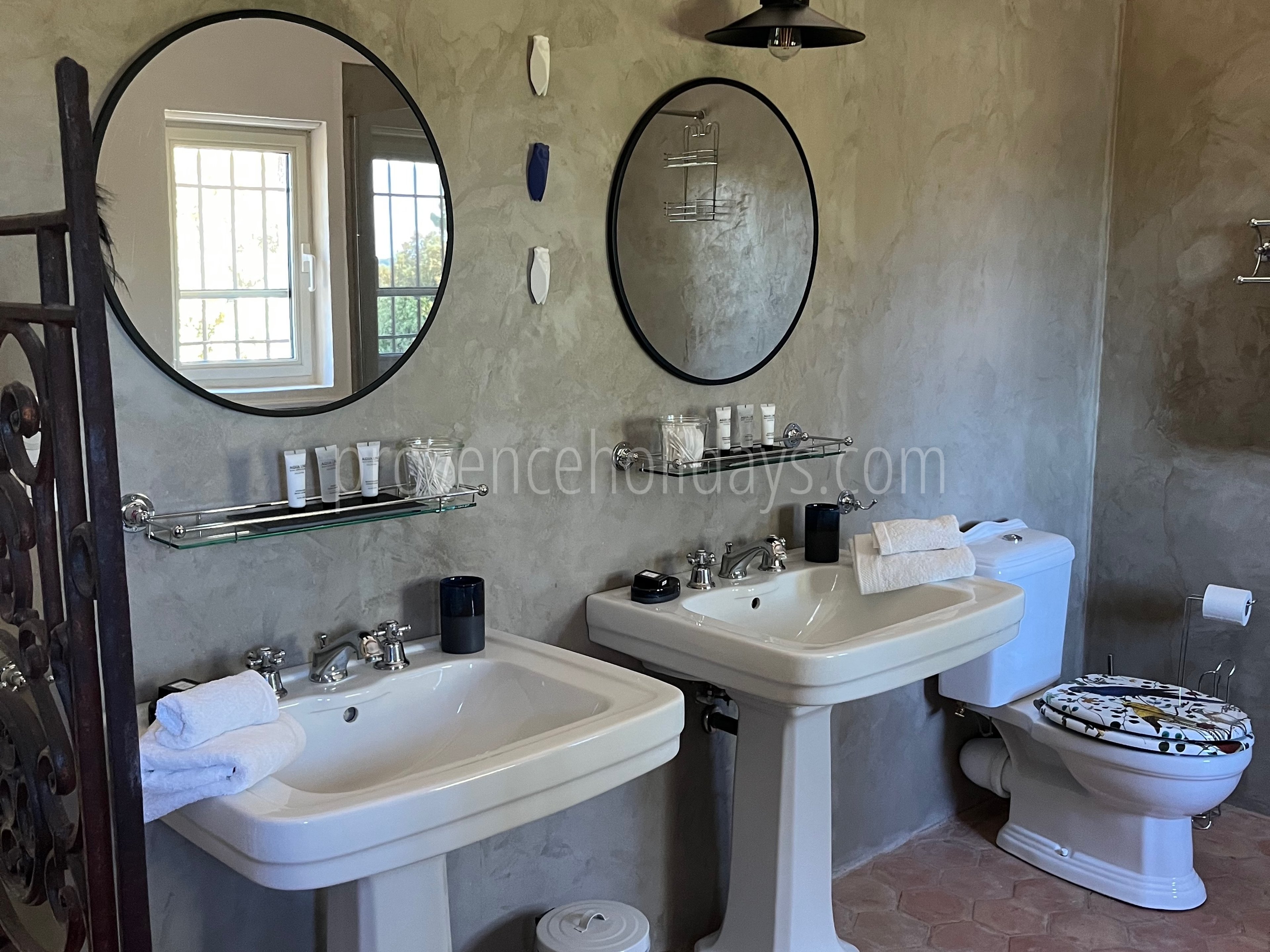 38 - Le Mas de la Cabro: Villa: Bathroom