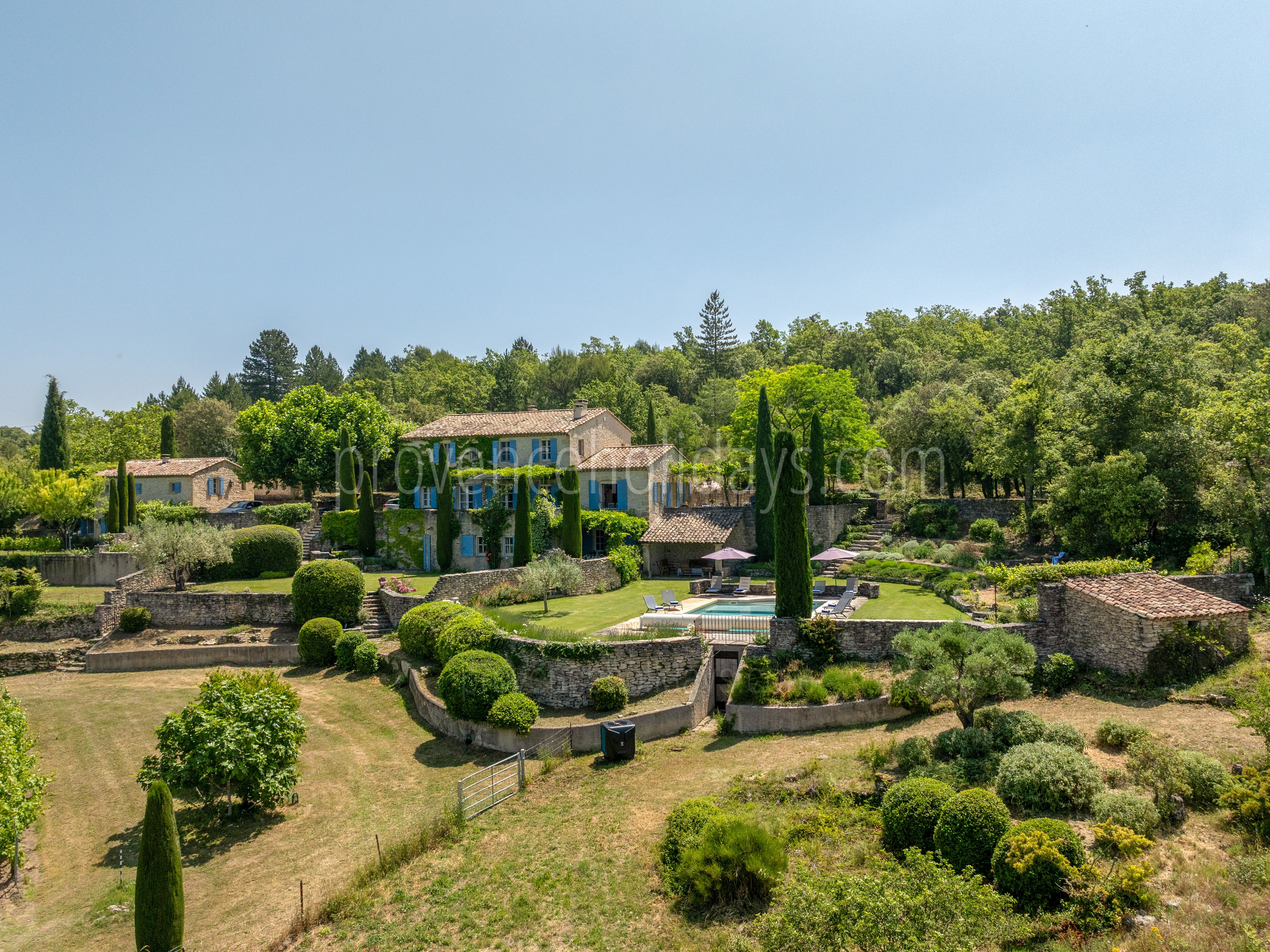 32 - Le Mas de Bonnieux: Villa: Exterior