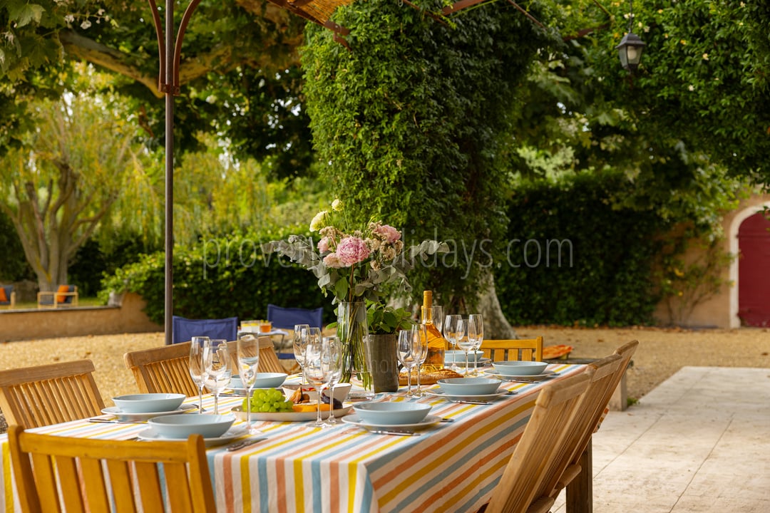 5 - Le Mas d\'Orgon: Villa: Exterior