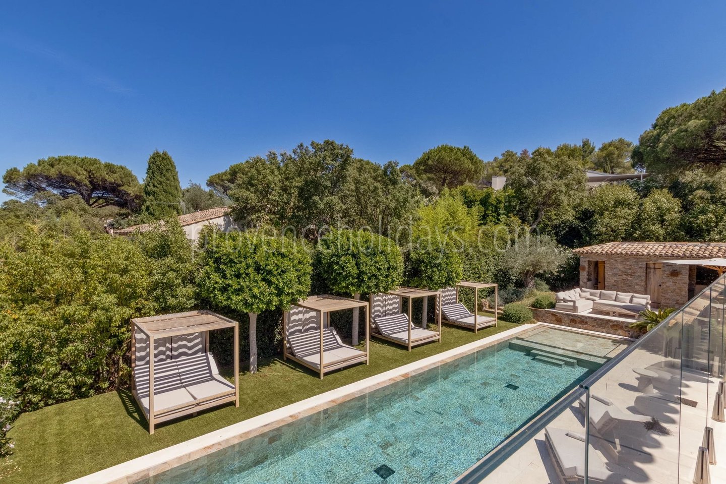 13 - Villa de plain-pied à Ramatuelle: Villa: Pool