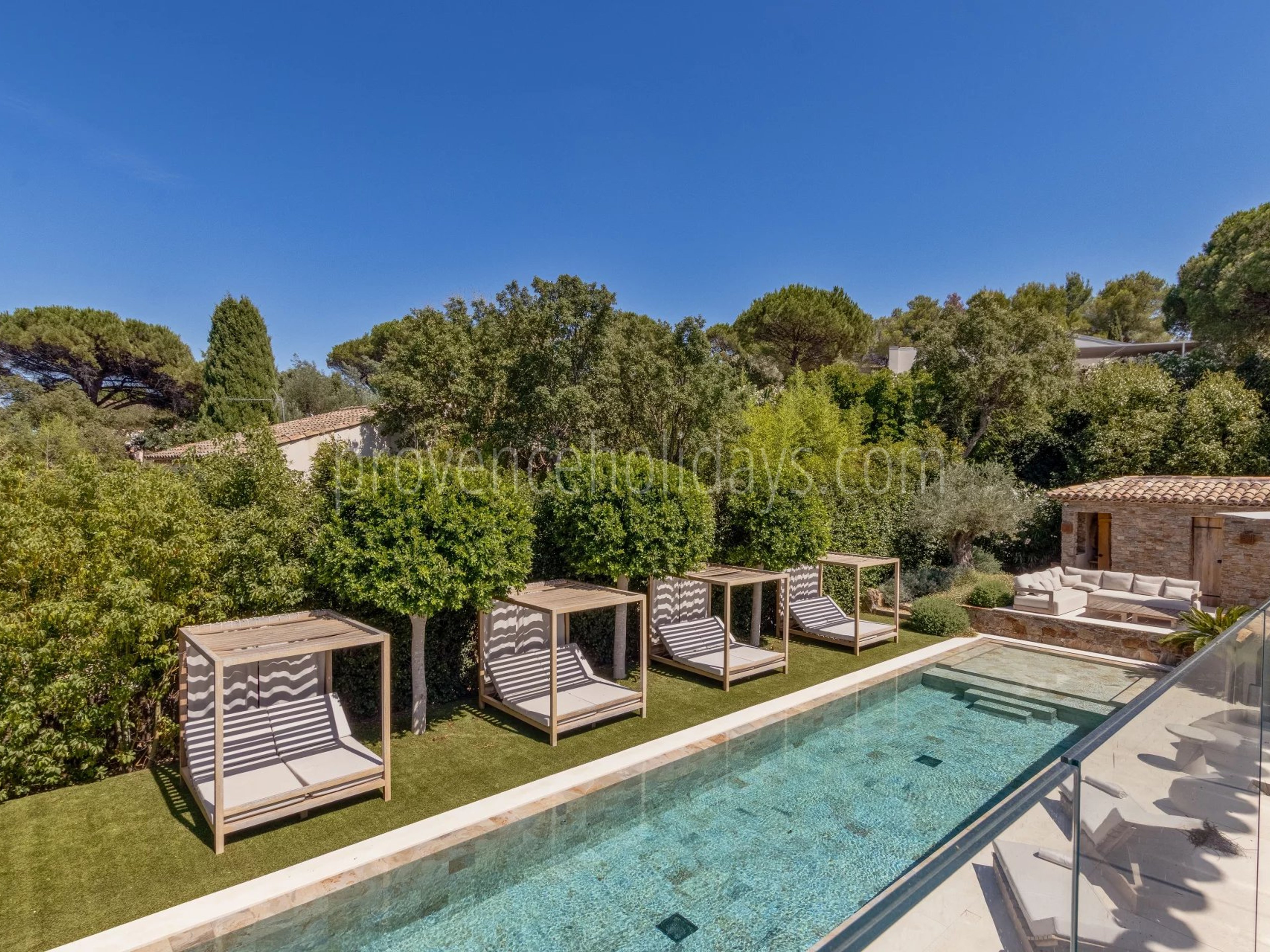 13 - Ebenerdige Villa in Ramatuelle: Villa: Pool