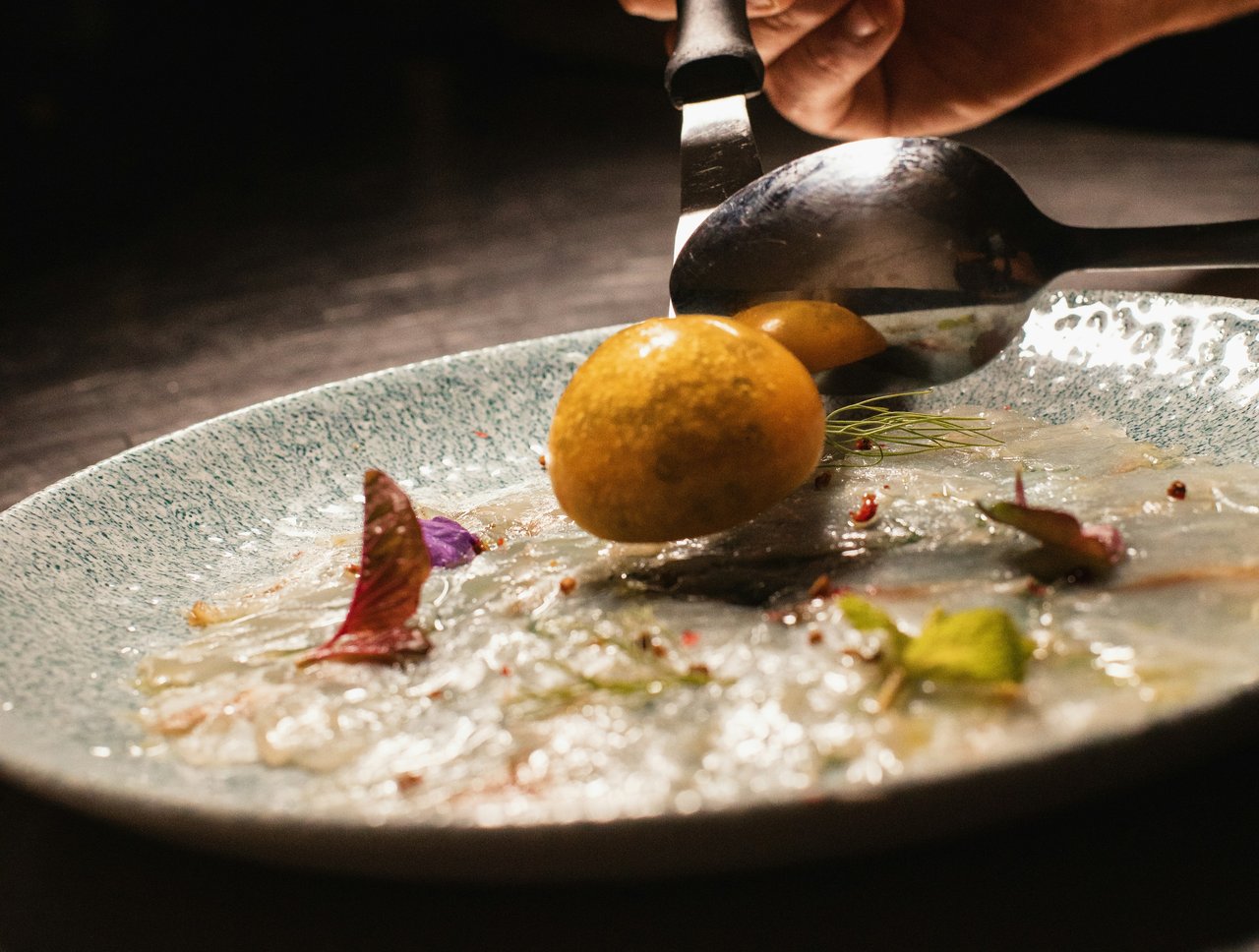 chef preparing meal