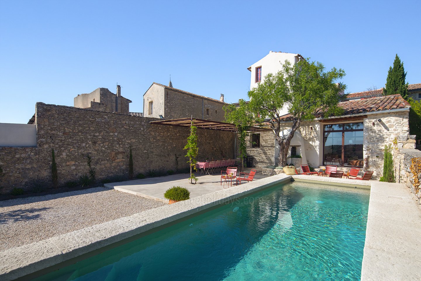 2 - Mas des Remparts: Villa: Pool