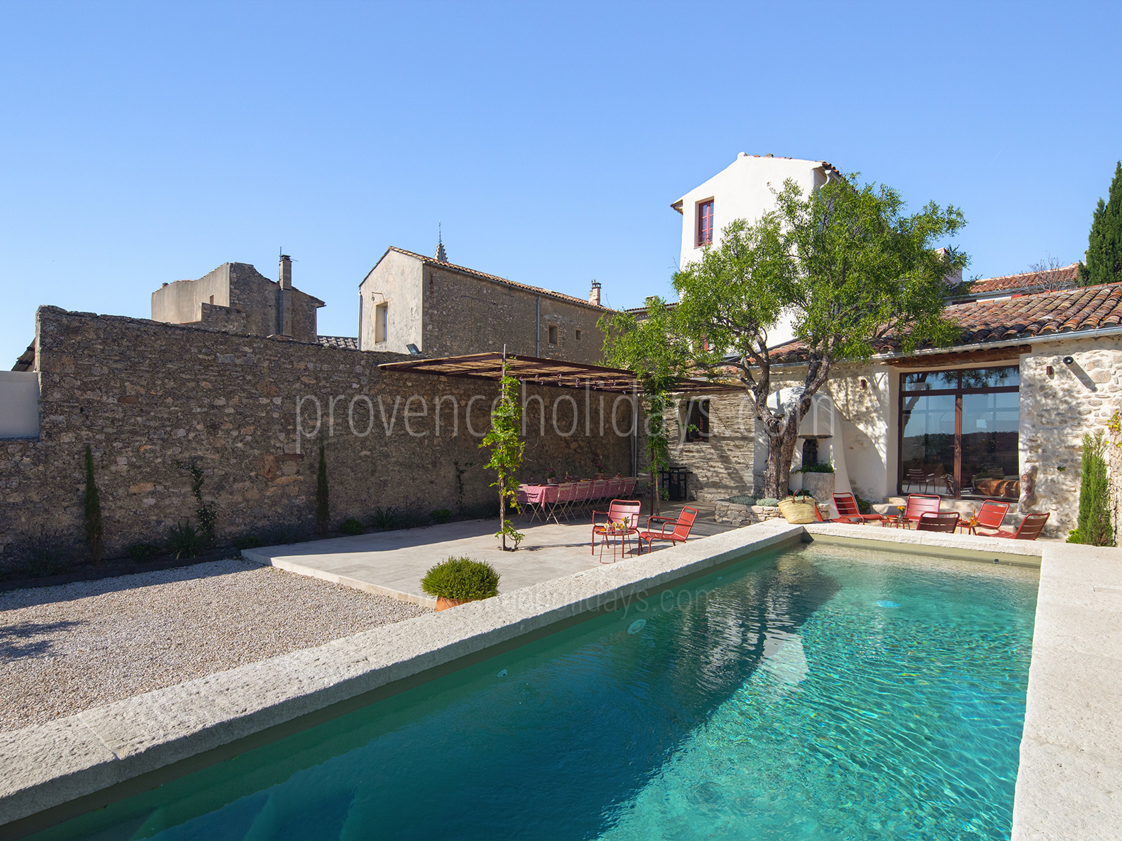 2 - Mas des Remparts: Villa: Pool