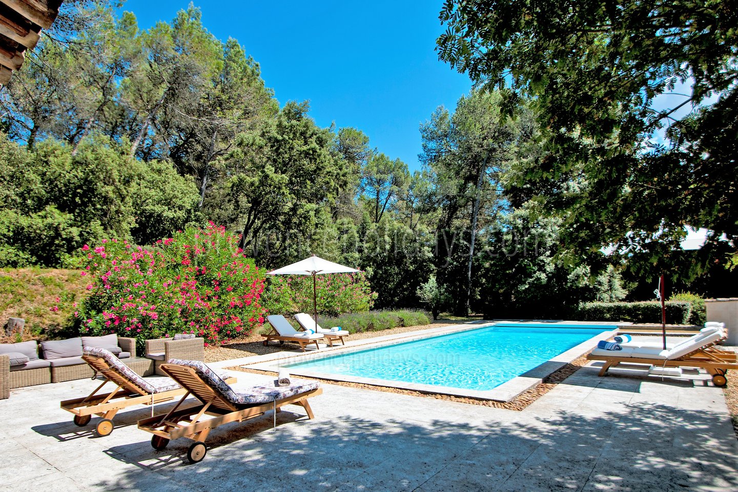 9 - Le Mas des Roses: Villa: Pool