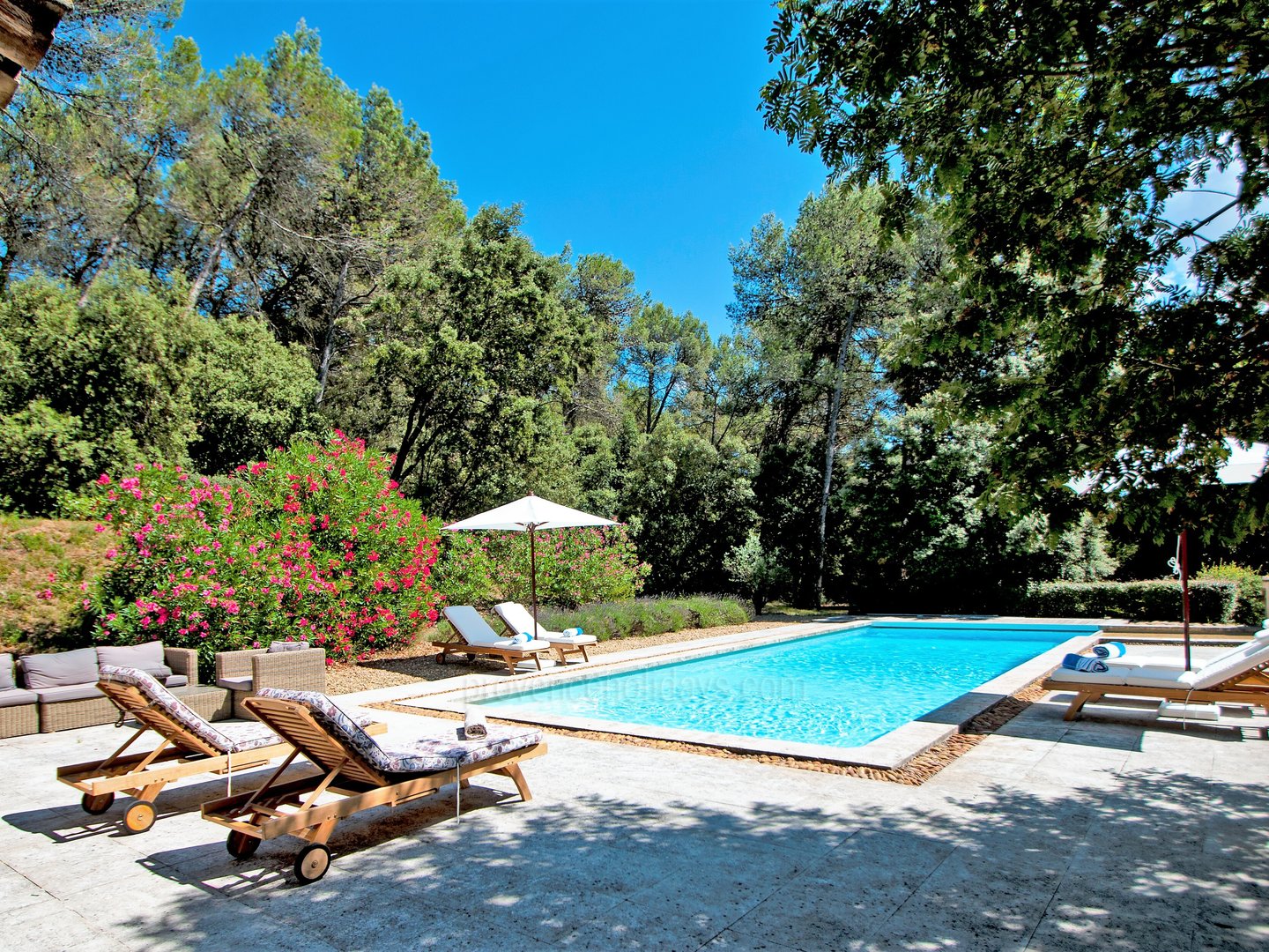 8 - Le Mas des Roses: Villa: Pool