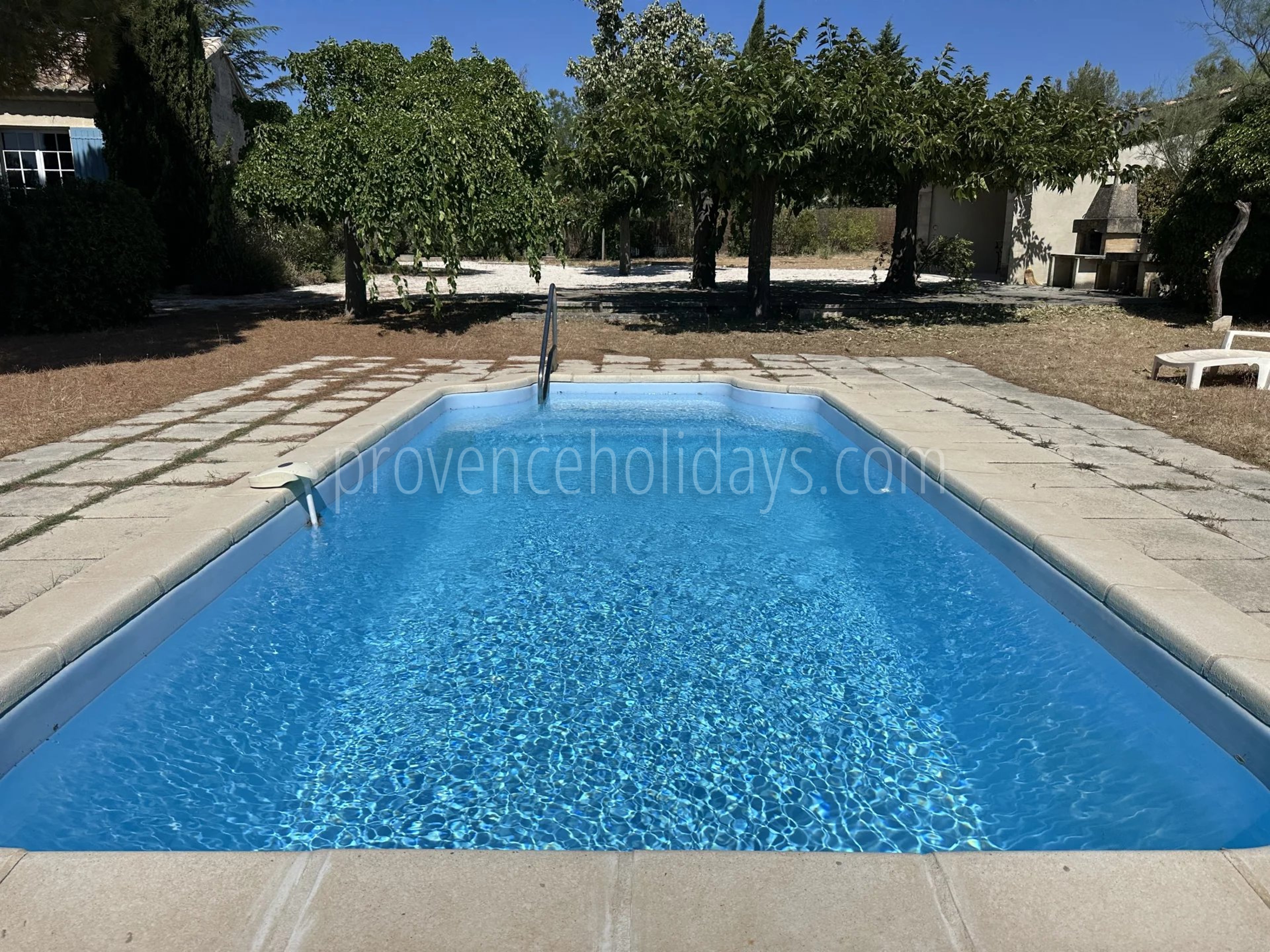 6 - Gerenoveerd huis in Fontvieille: Villa: Pool