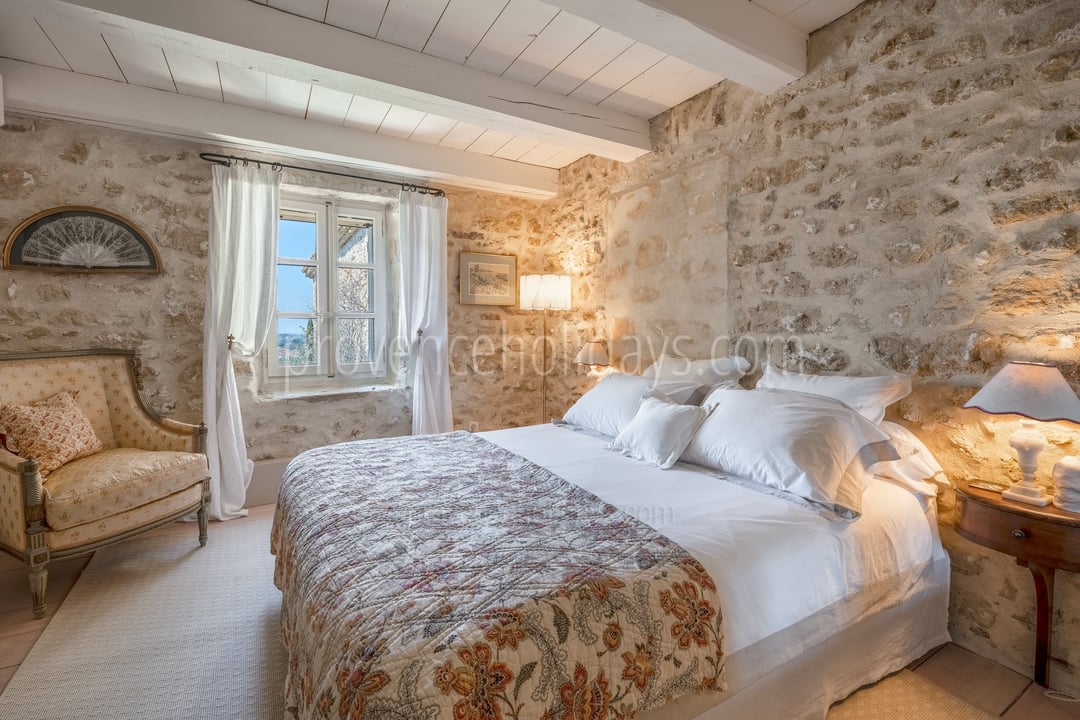 34 - L\'Écrin de Lagnes: Villa: Bedroom