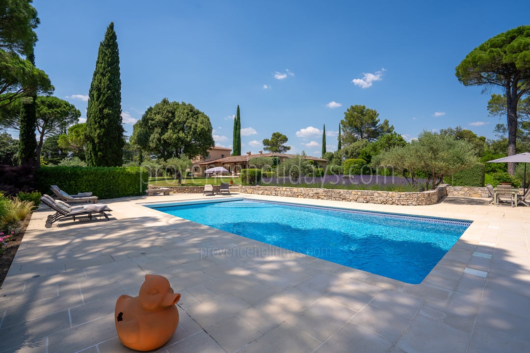 Eine Bastide aus dem 18. Jahrhundert mit Schwimmbad auf 5 Hektar Land 7 - Bastide des Figuiers: Villa: Pool