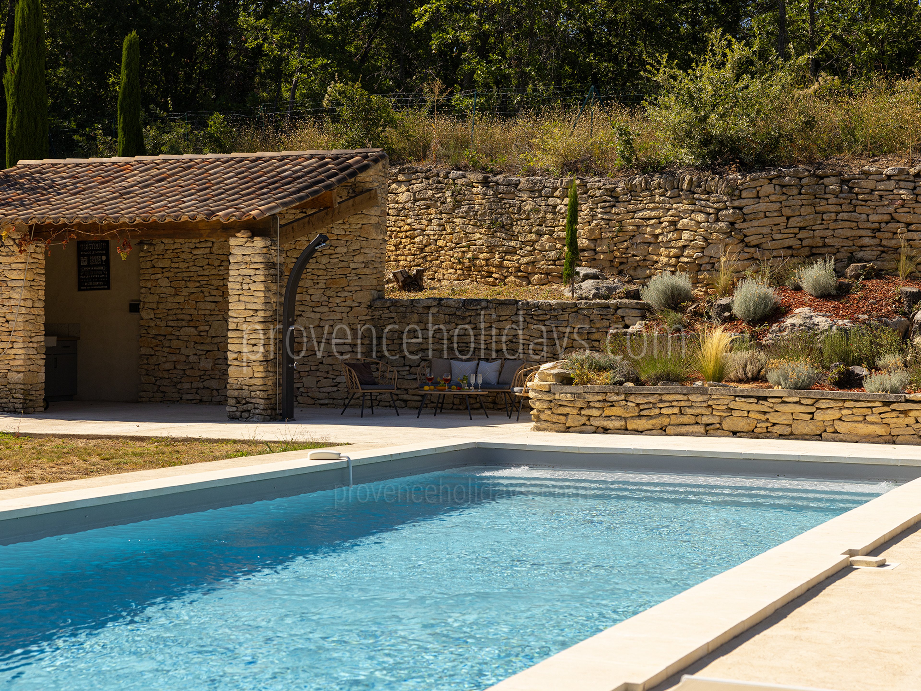 28 - Mas des Firmins: Villa: Pool