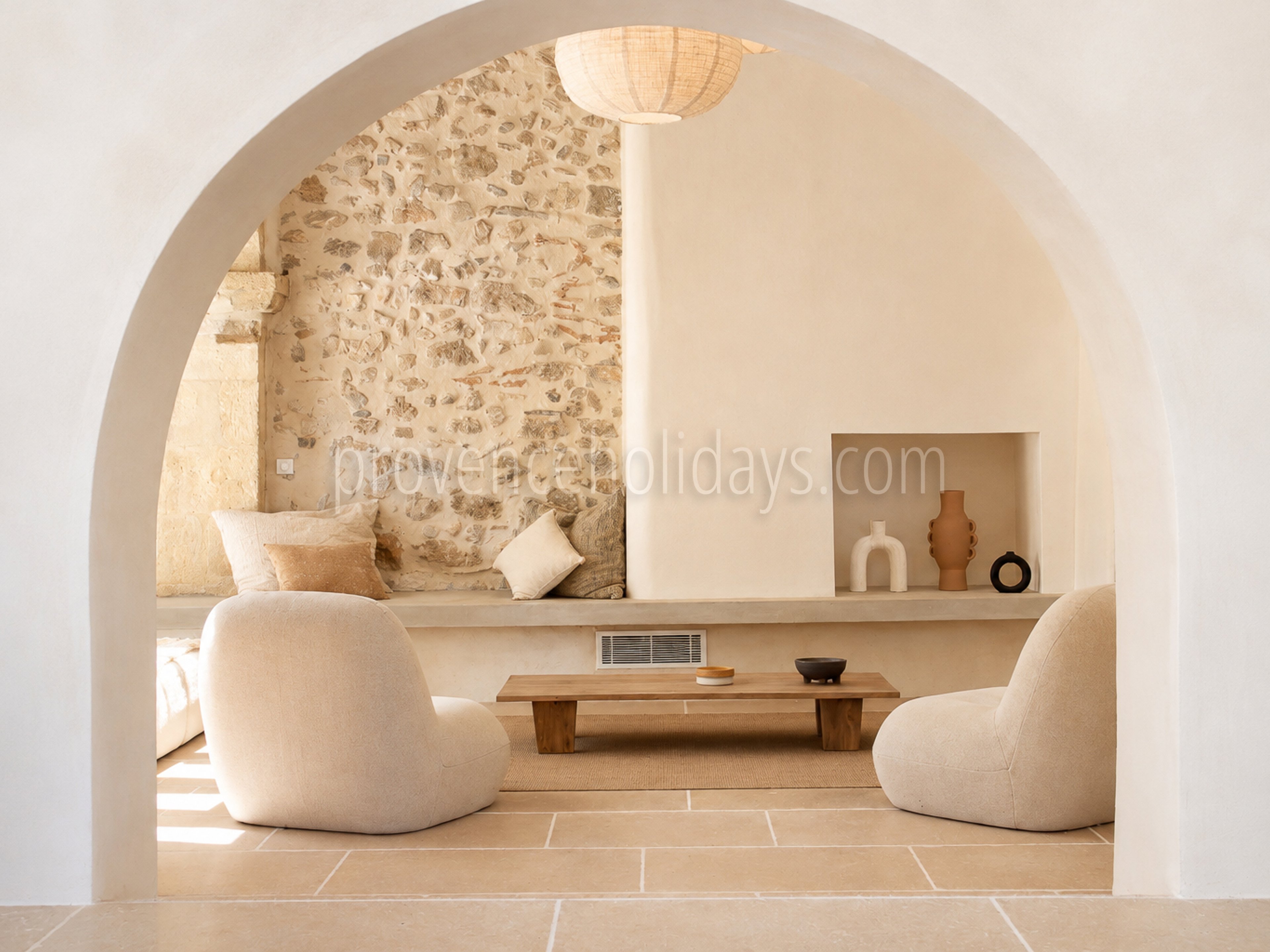 20 - Mas rénové à pied d\'Eygalières: Villa: Interior