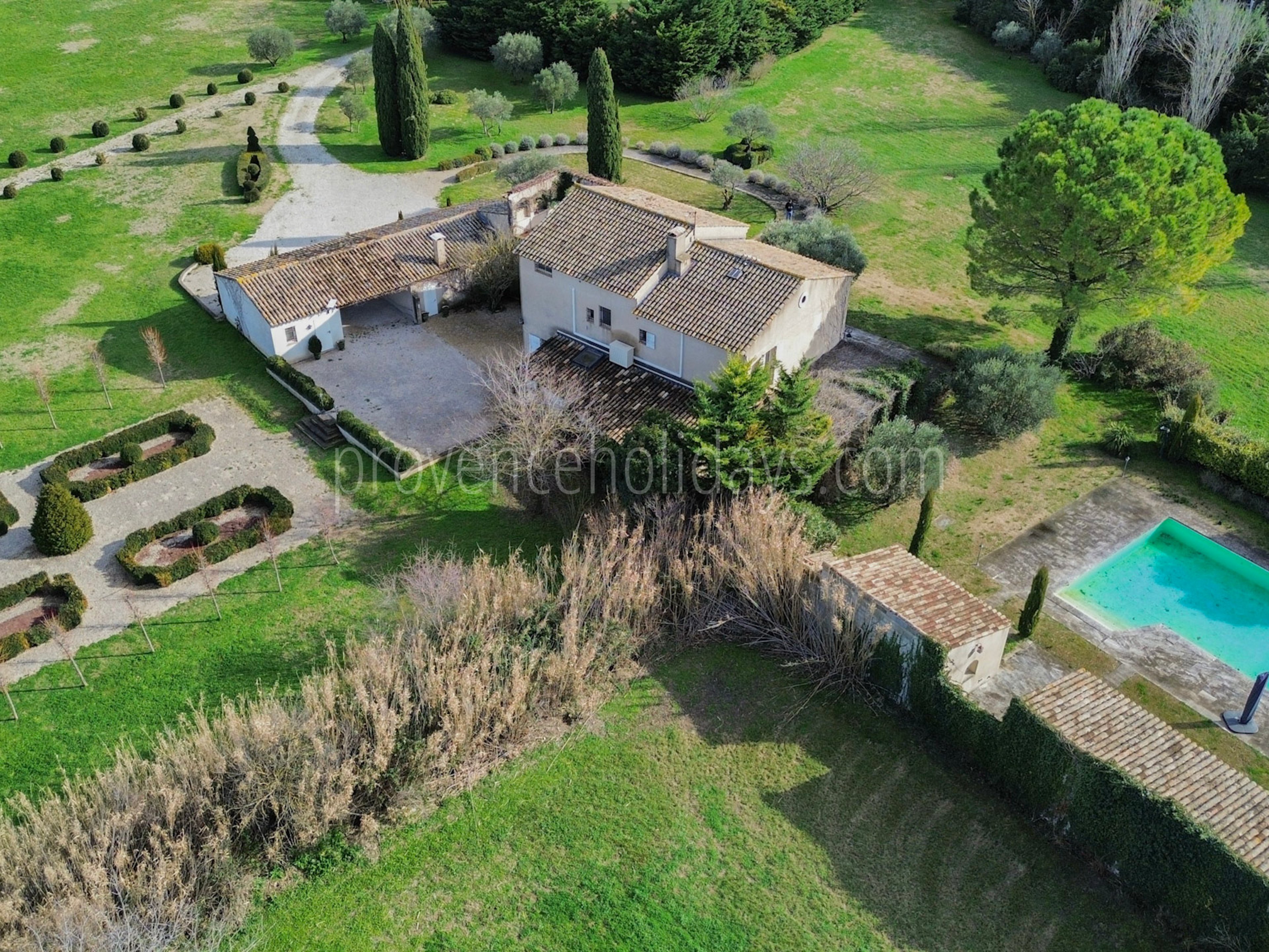 8 - Mas des Barrattes: Villa: Pool