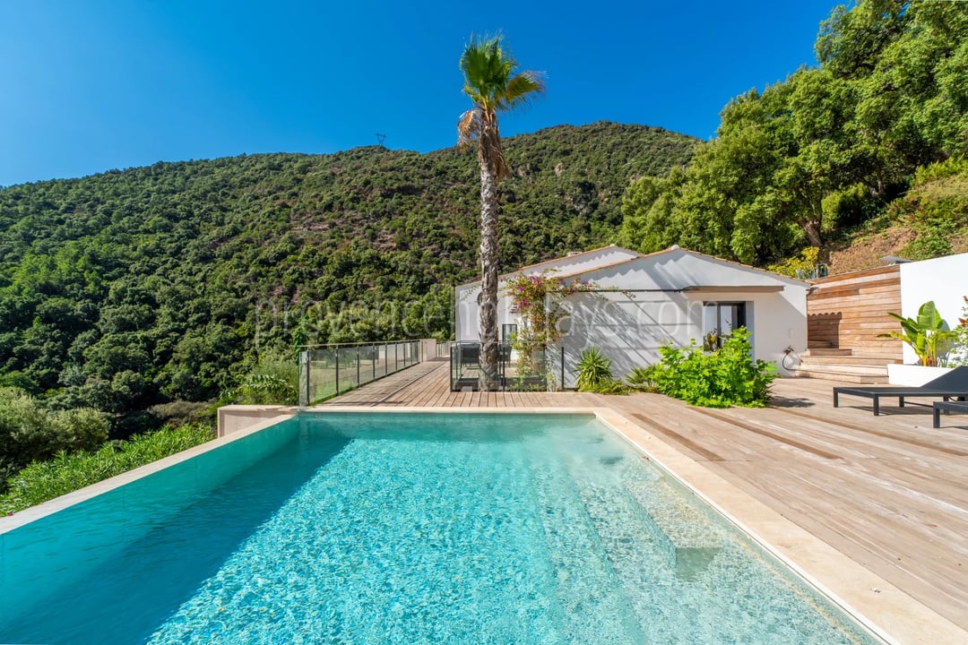 35 - Hedendaagse villa in Cavalaire-sur-Mer: Villa: Pool