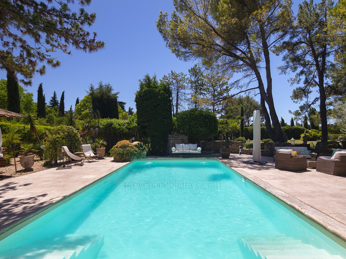 5 - Le Mas de la Sorgue: Villa: Pool