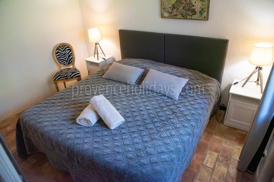 122 - Le Mas de la Combe: Villa: Bedroom