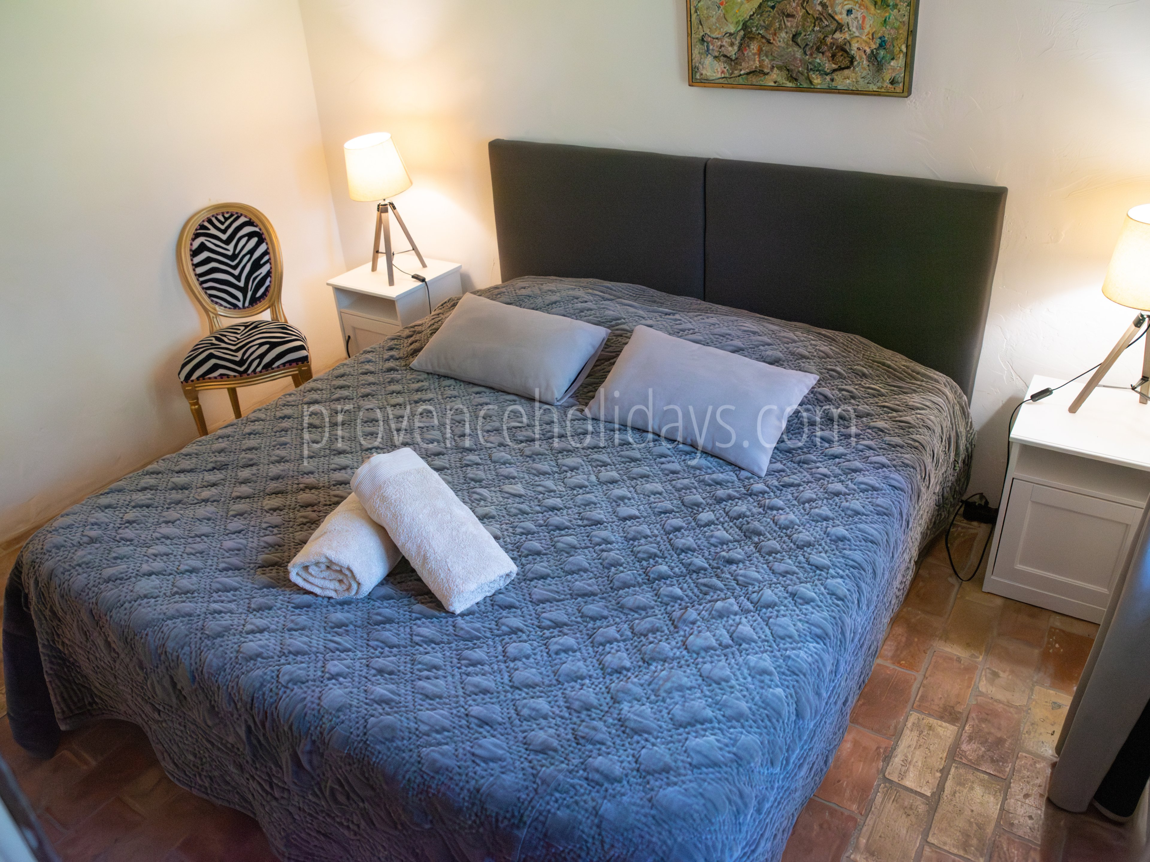122 - Le Mas de la Combe: Villa: Bedroom