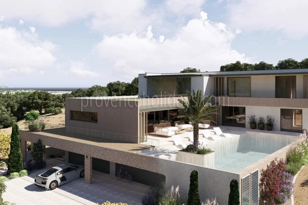 Bioclimatic villa near the beaches in Bormes-les-Mimosas