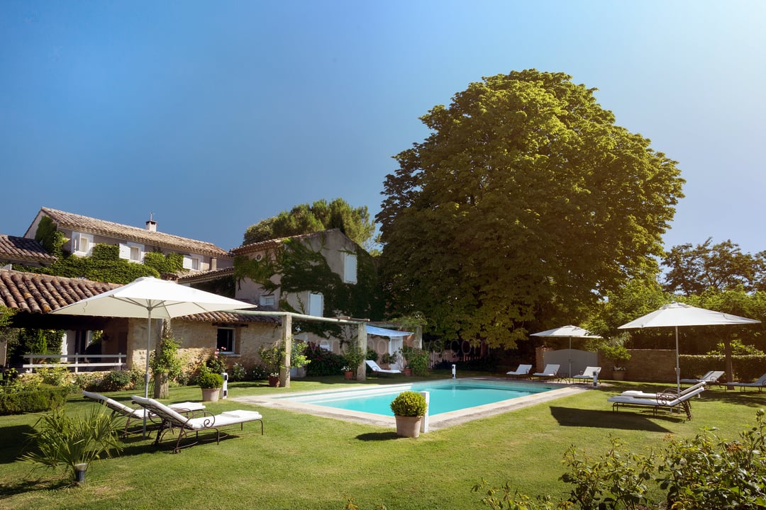 Provençaals huis op een landgoed met biologische olijfolie - Zwembad