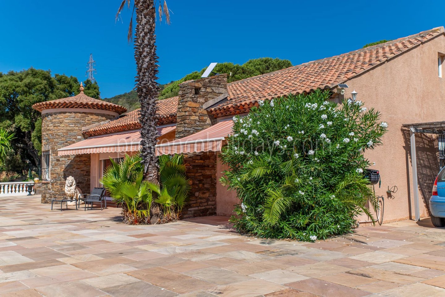 19 - Villa with pool in Cap Bénat: Villa: Exterior