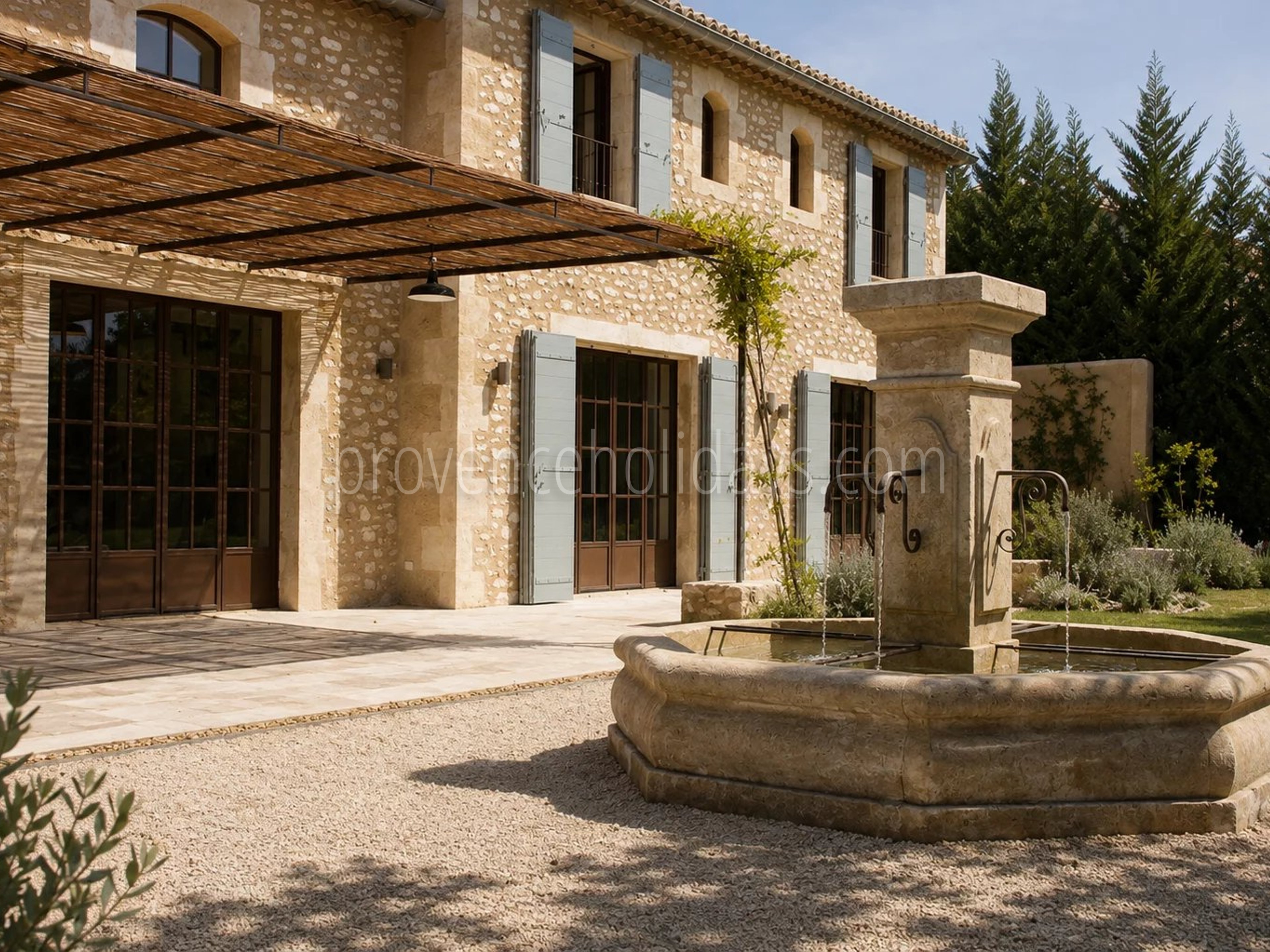 8 - Mas contemporain à Eygalières: Villa: Exterior